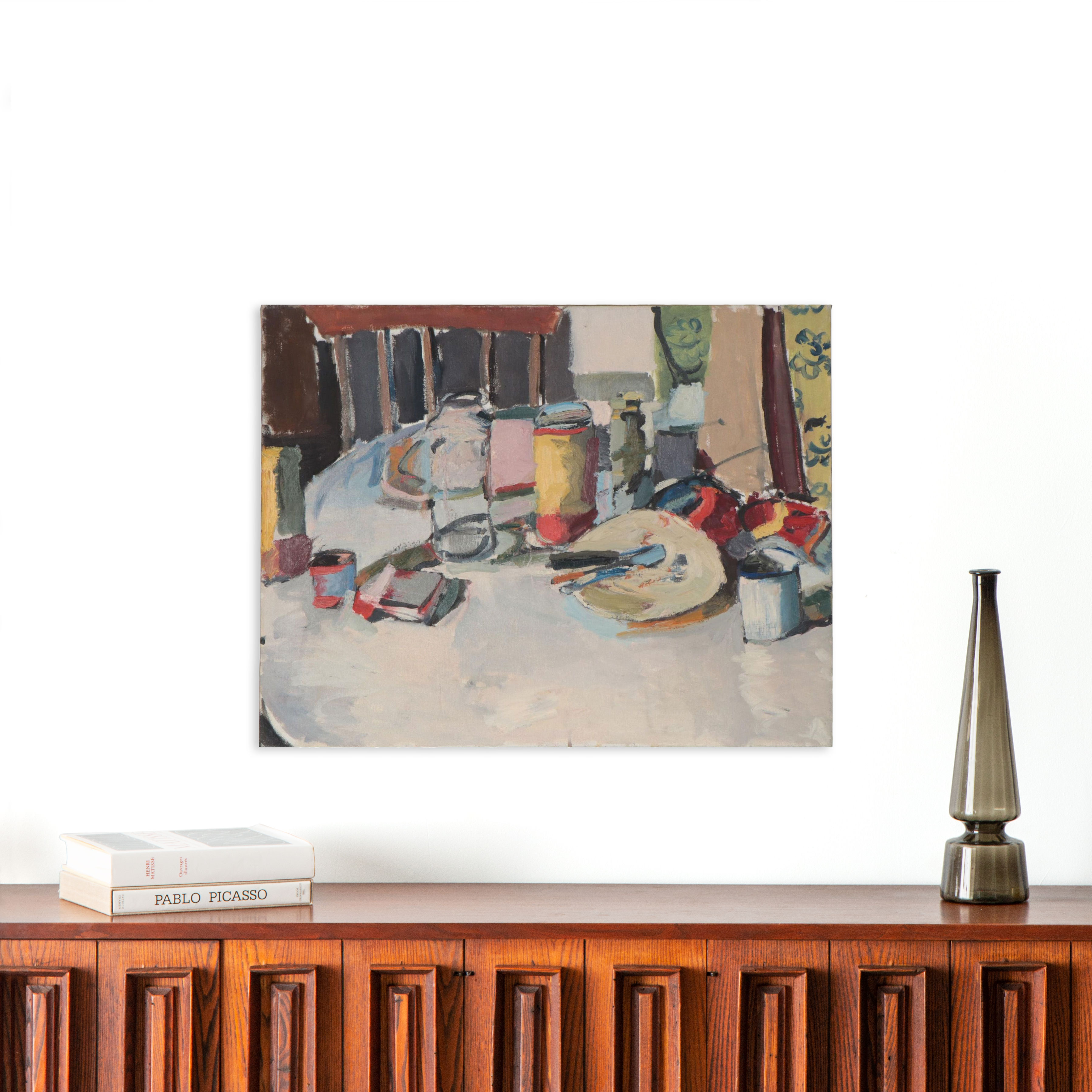 Richard Snyder Sill Life Oil Painting, Circa 2000