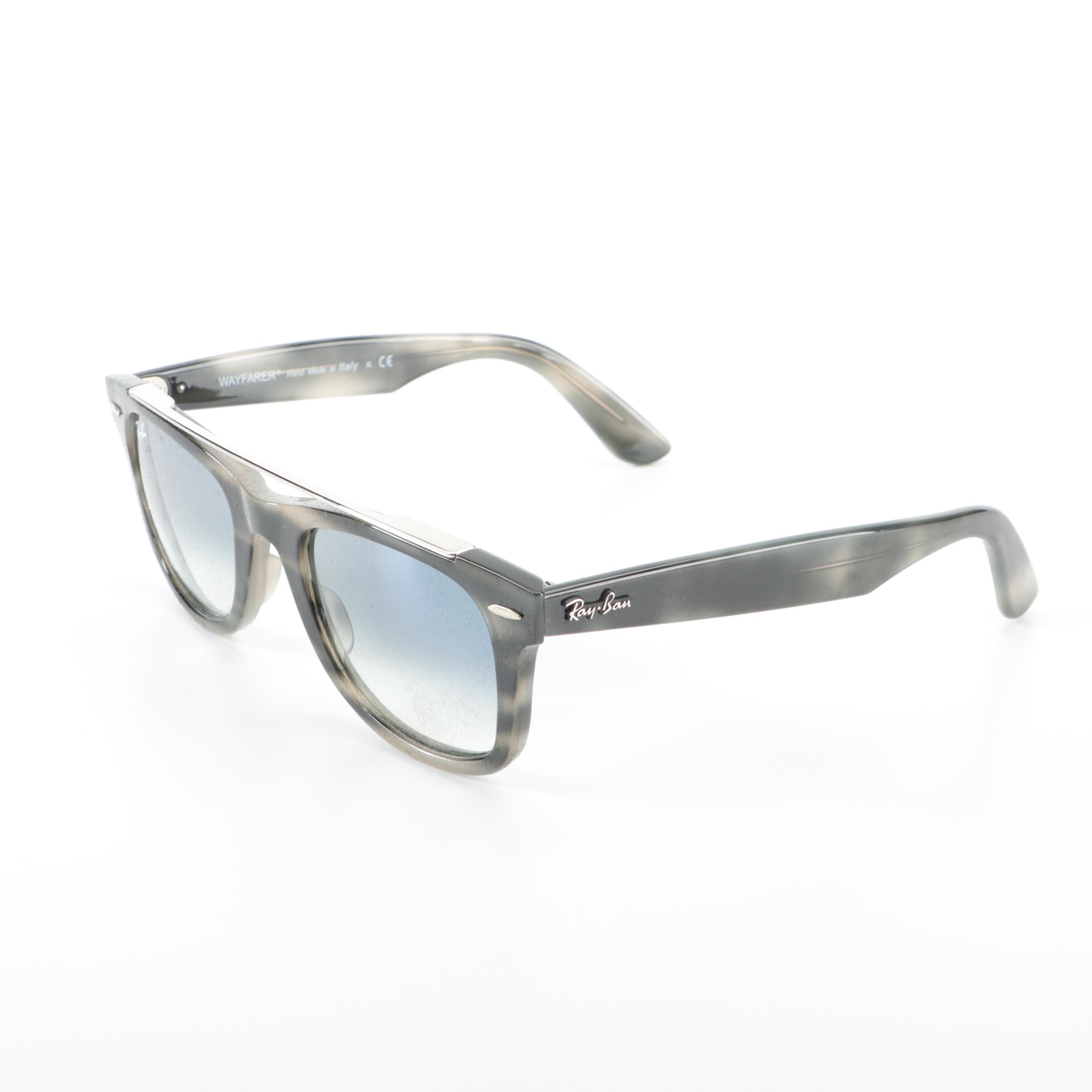 Ray-Ban RB4540 Double Bridge Wayfarer Sunglasses with Case