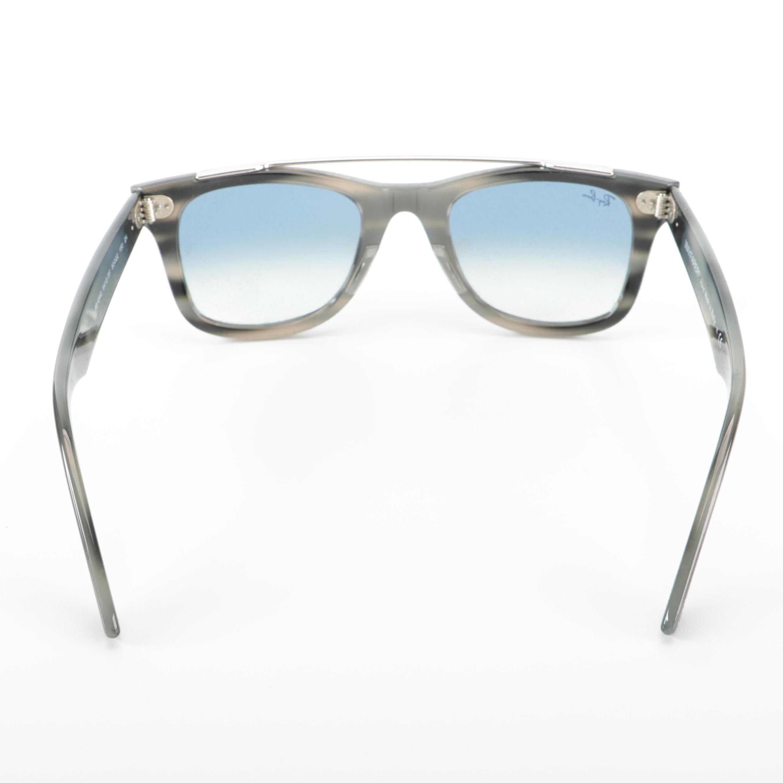 Ray-Ban RB4540 Double Bridge Wayfarer Sunglasses with Case