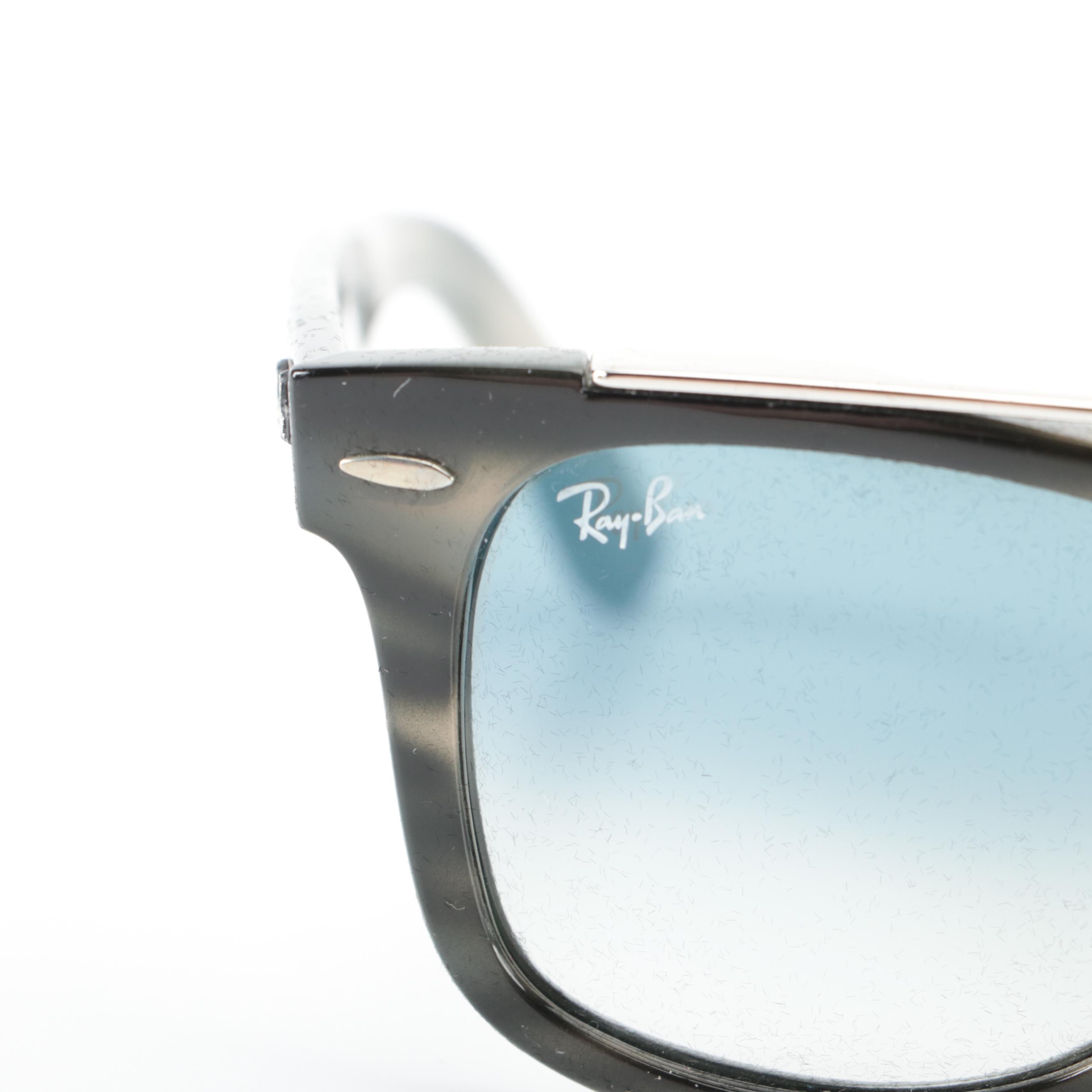 Ray-Ban RB4540 Double Bridge Wayfarer Sunglasses with Case
