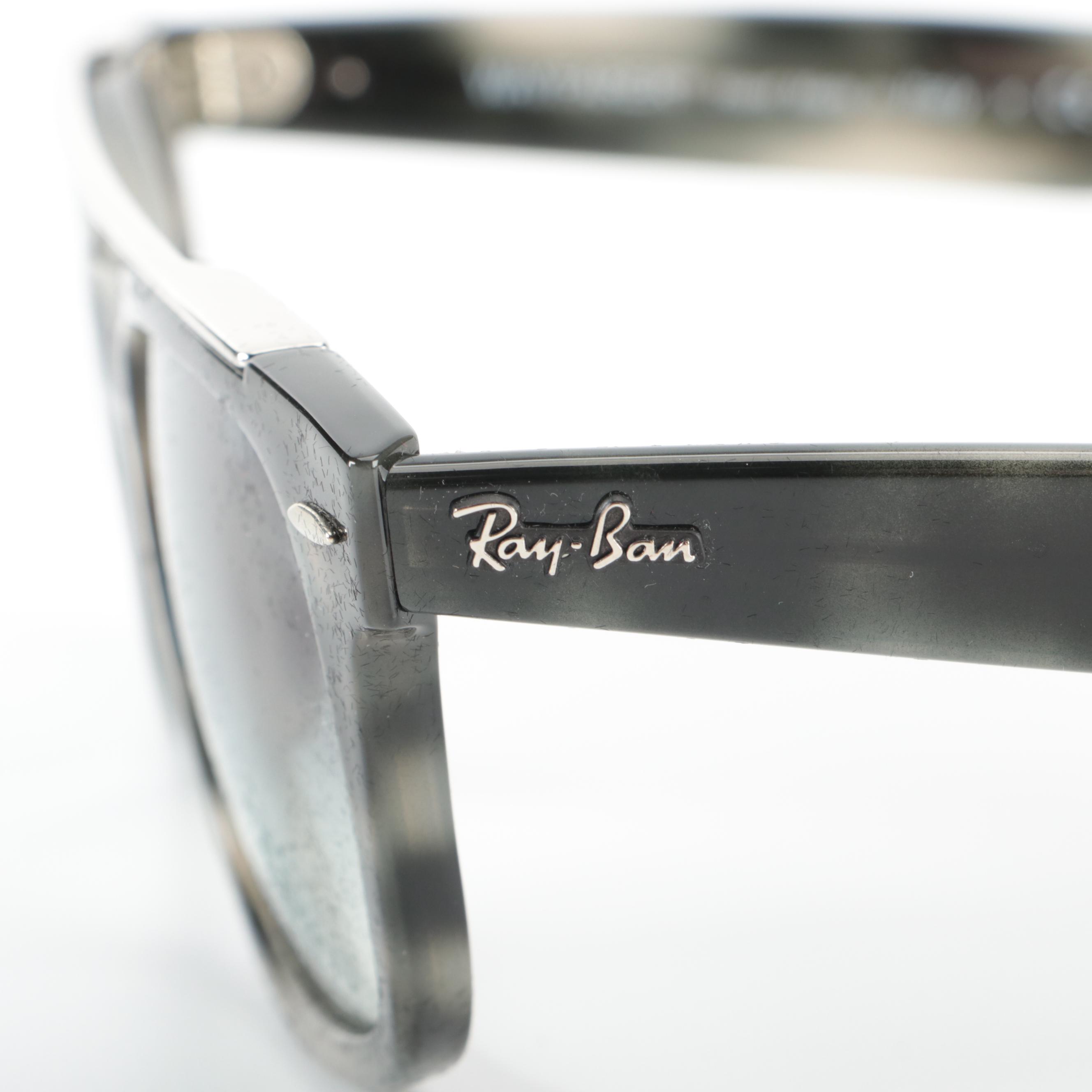 Ray-Ban RB4540 Double Bridge Wayfarer Sunglasses with Case