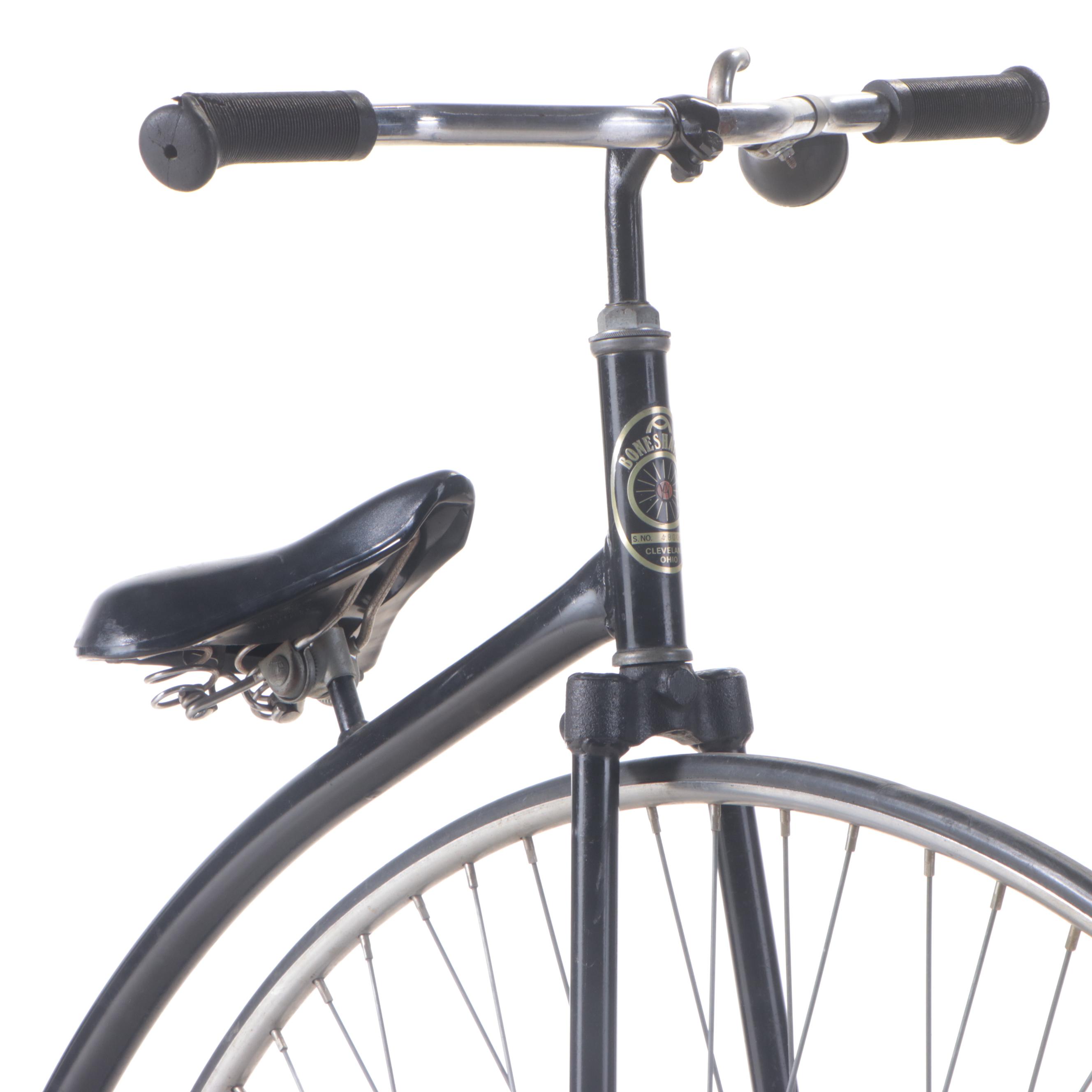 Rideable Bicycle Replicas of Cleveland Troxel "The Boneshaker" Penny Farthing