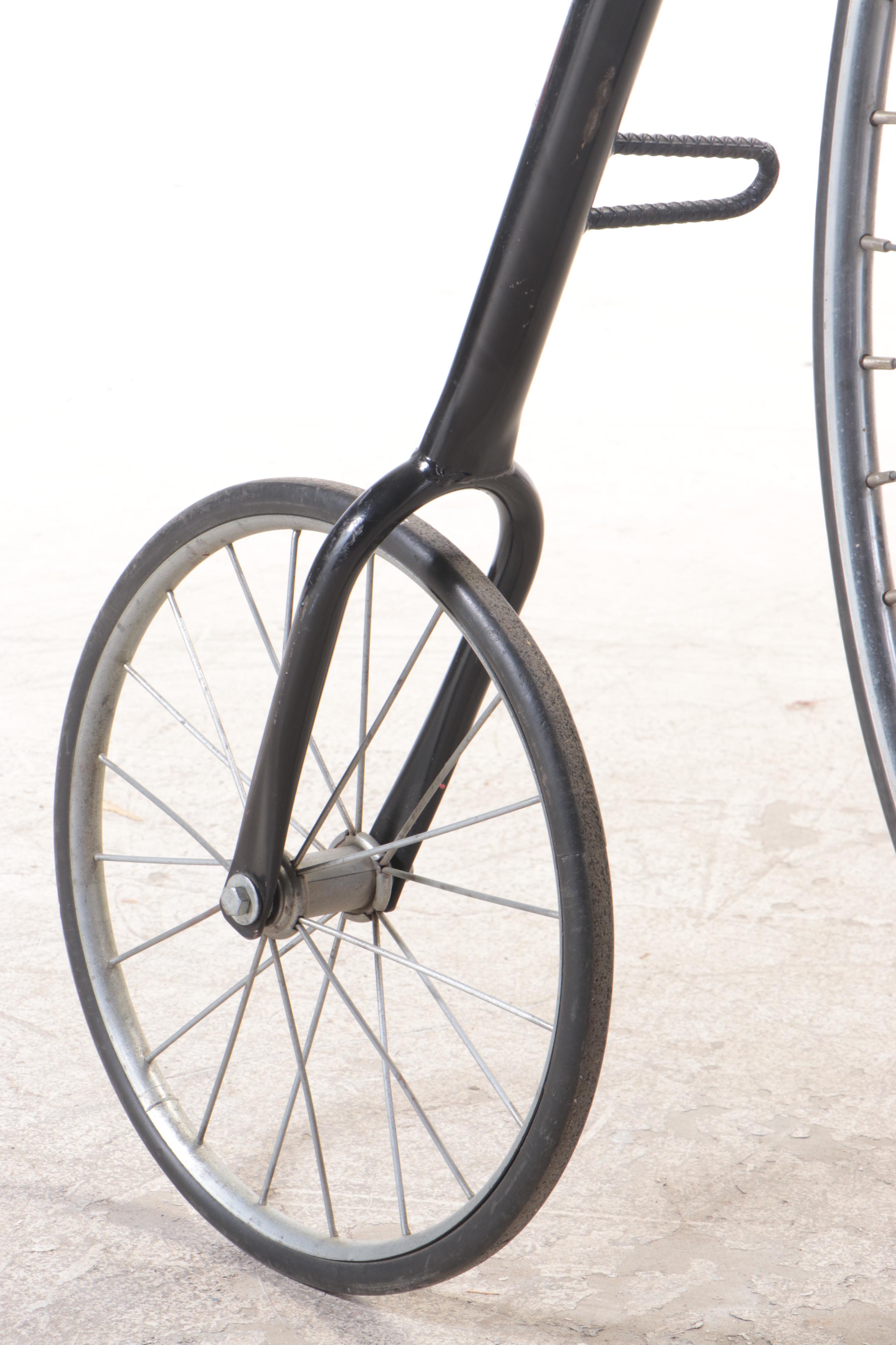 Rideable Bicycle Replicas of Cleveland Troxel "The Boneshaker" Penny Farthing