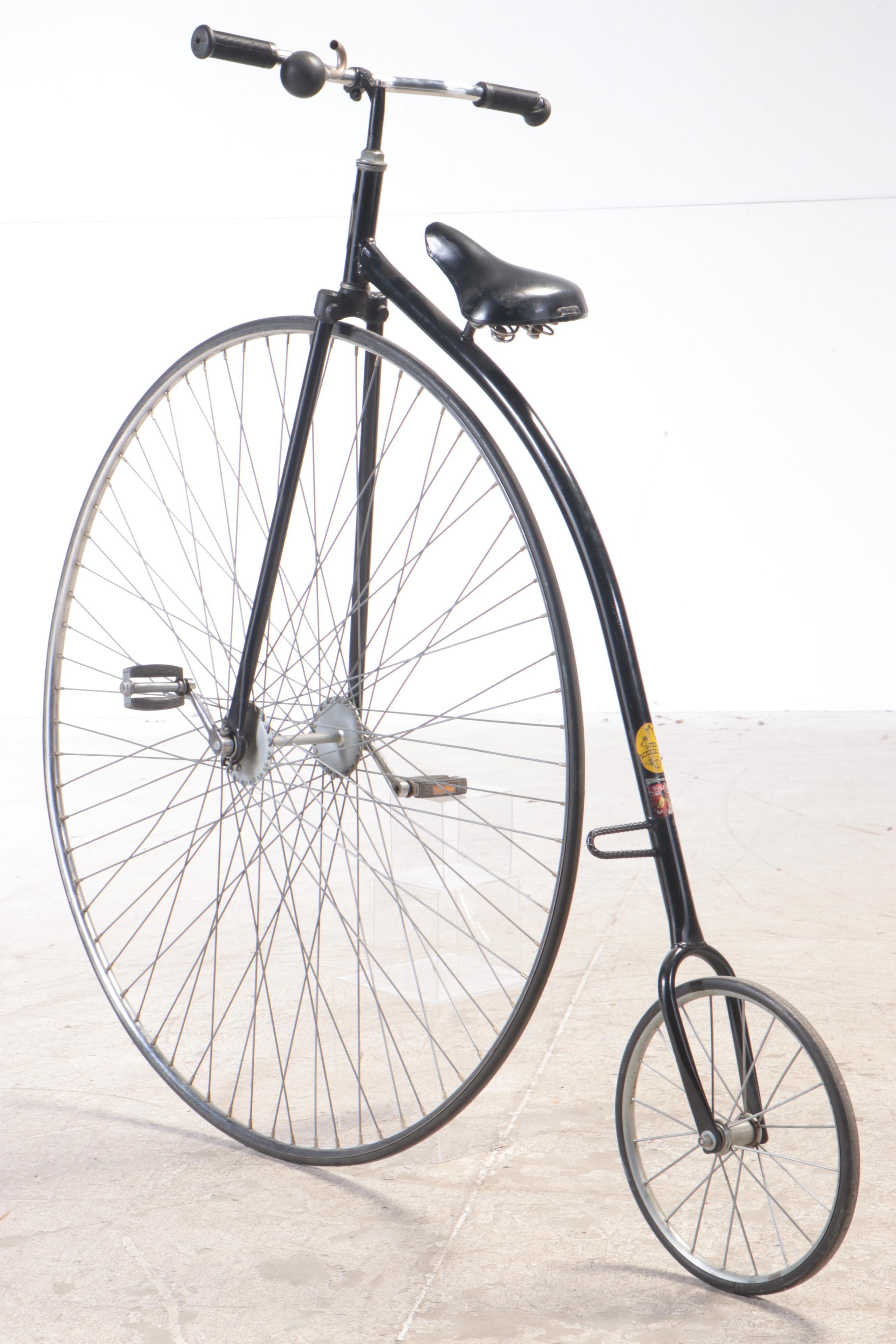 Rideable Bicycle Replicas of Cleveland Troxel "The Boneshaker" Penny Farthing
