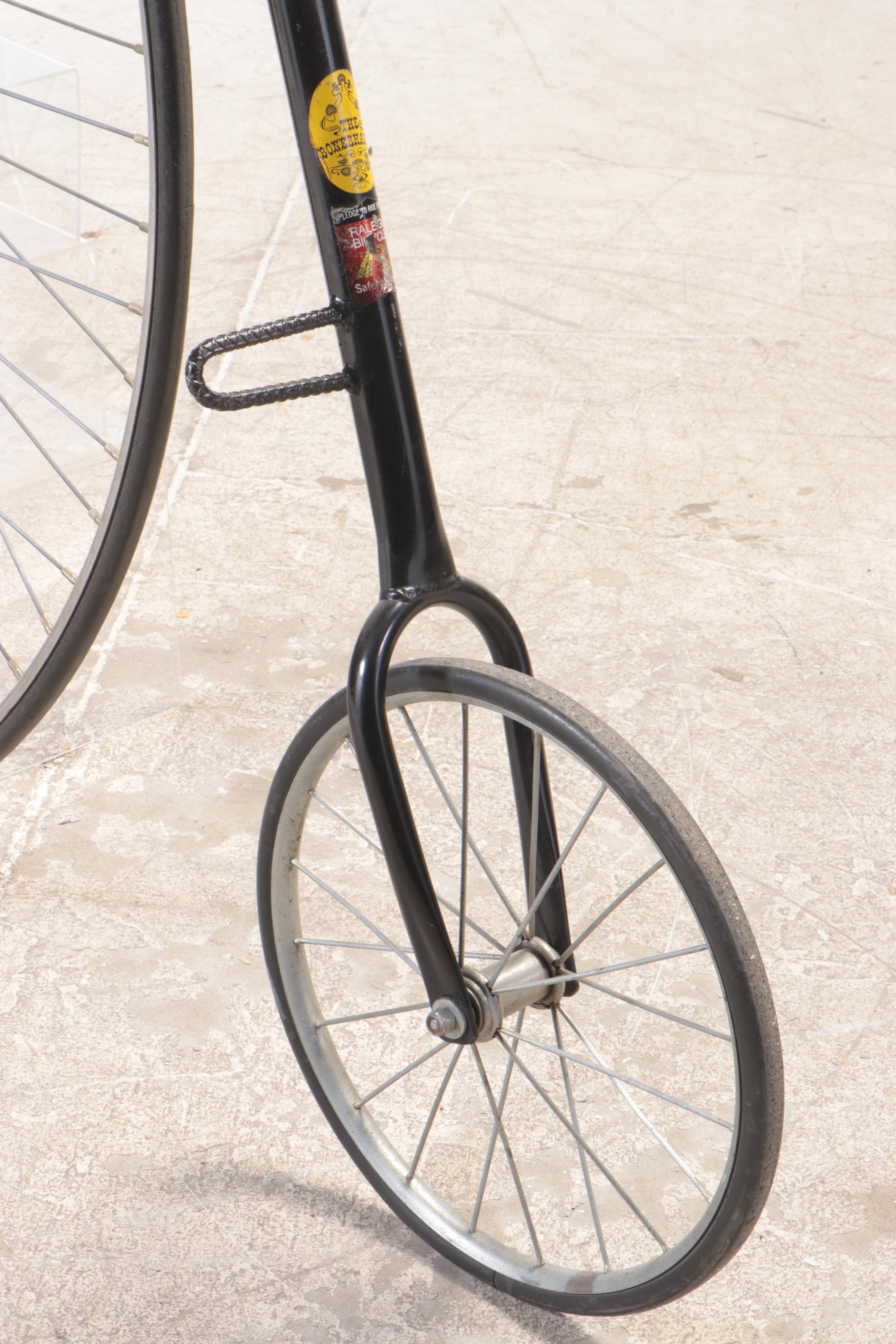 Rideable Bicycle Replicas of Cleveland Troxel "The Boneshaker" Penny Farthing