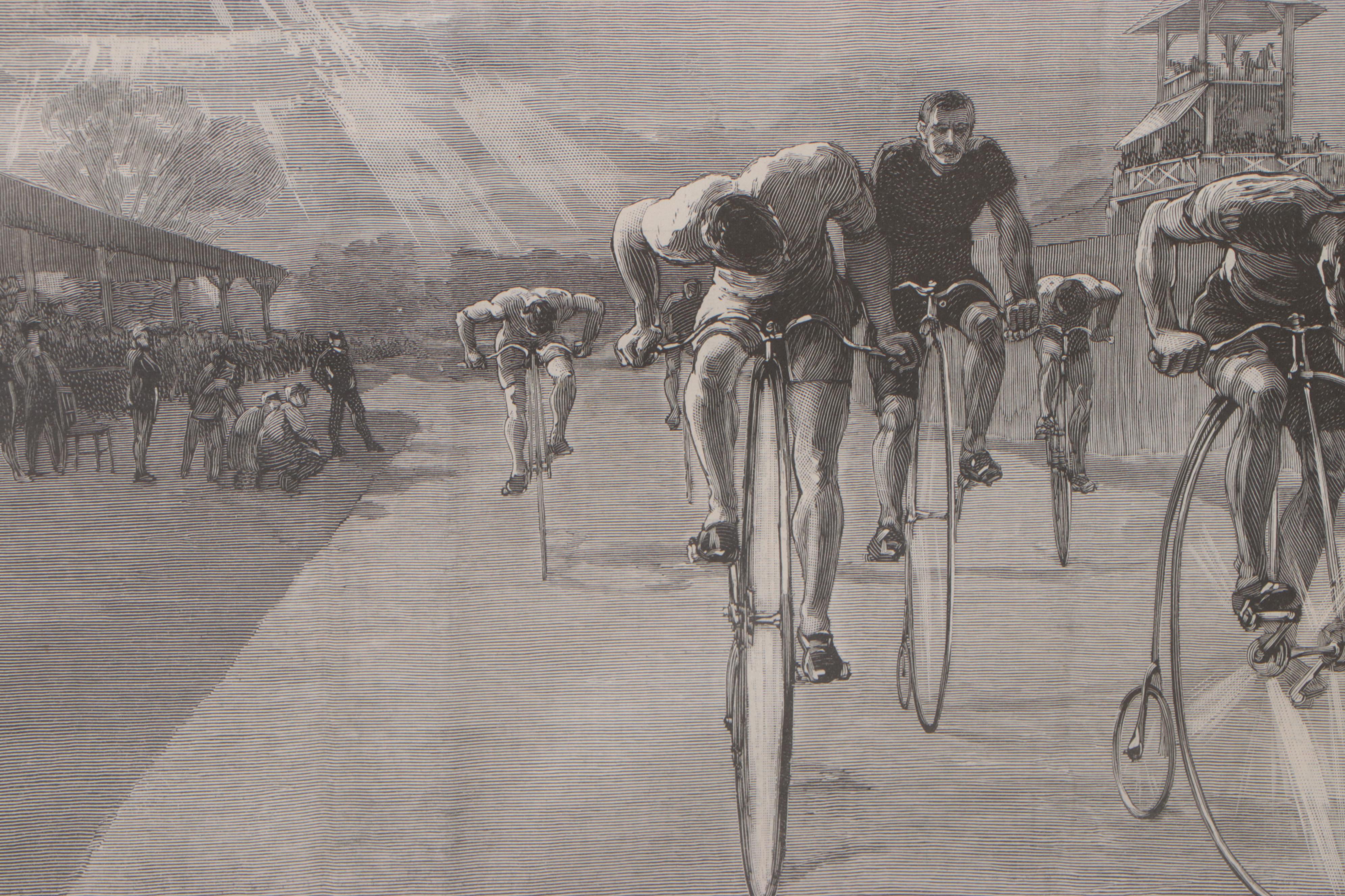 Rideable Bicycle Replicas of Cleveland Troxel "The Boneshaker" Penny Farthing