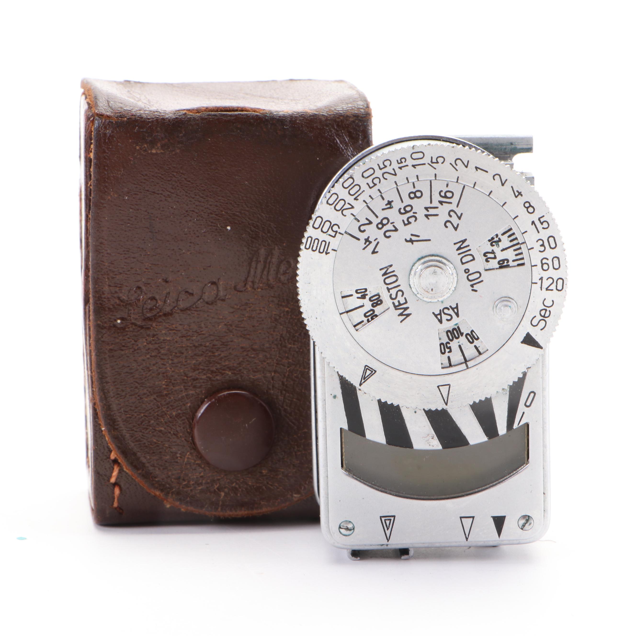 Leica Ernst Leitz IIIF Camera, Leica Lenses, Light Meters and Accessories