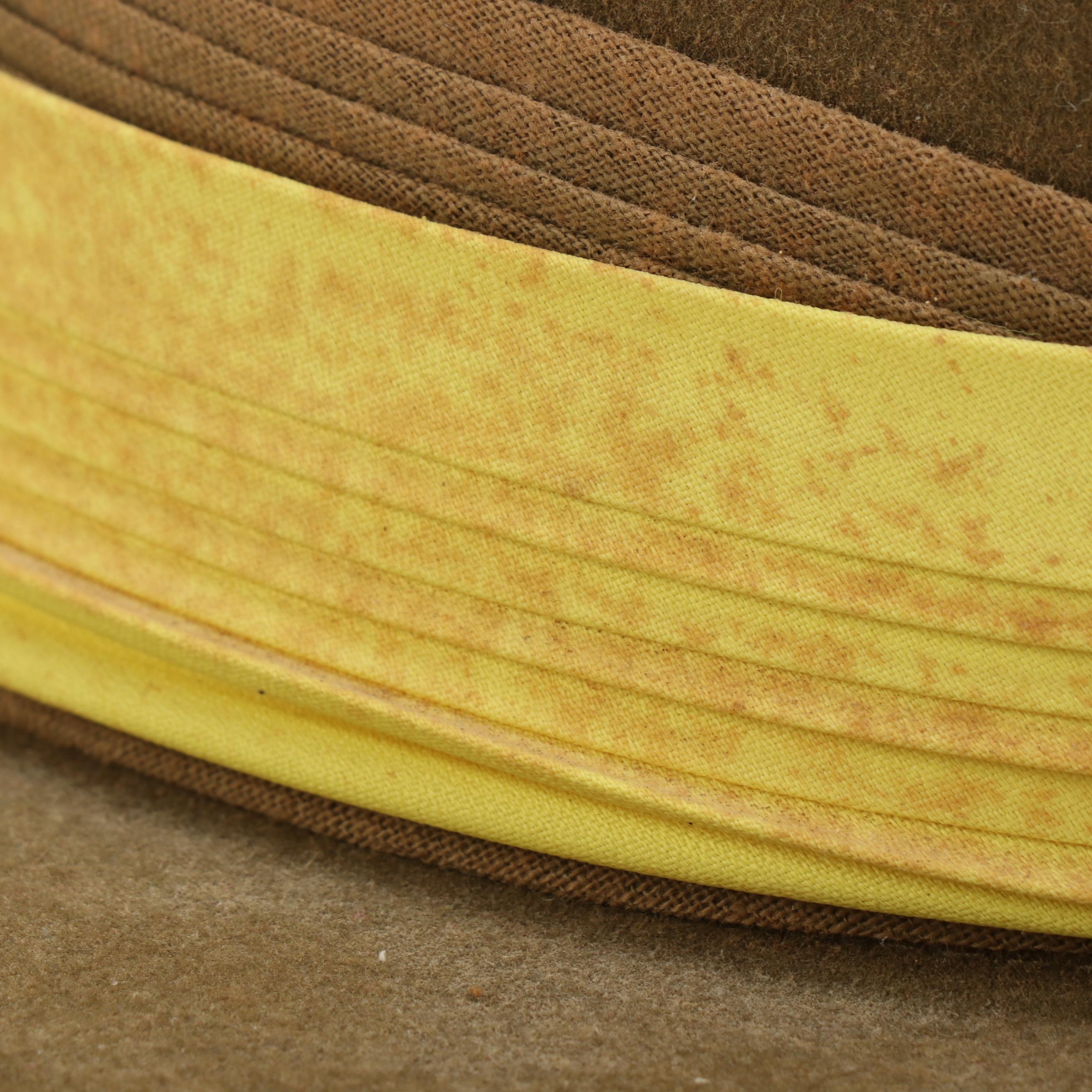 Akubra Fur Felt Military Slouch Hat with U.S. Army CBI and USACE Hatpins