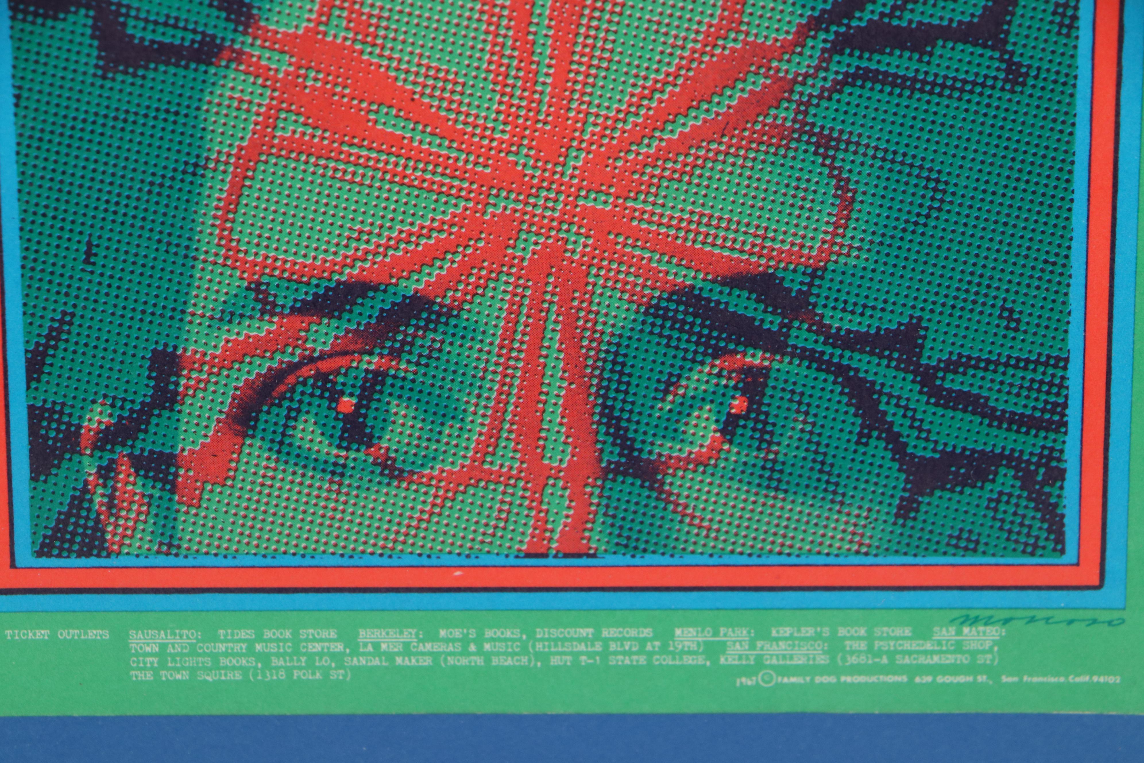 The Doors at Avalon Ballroom Lithograph Concert Poster, 1967