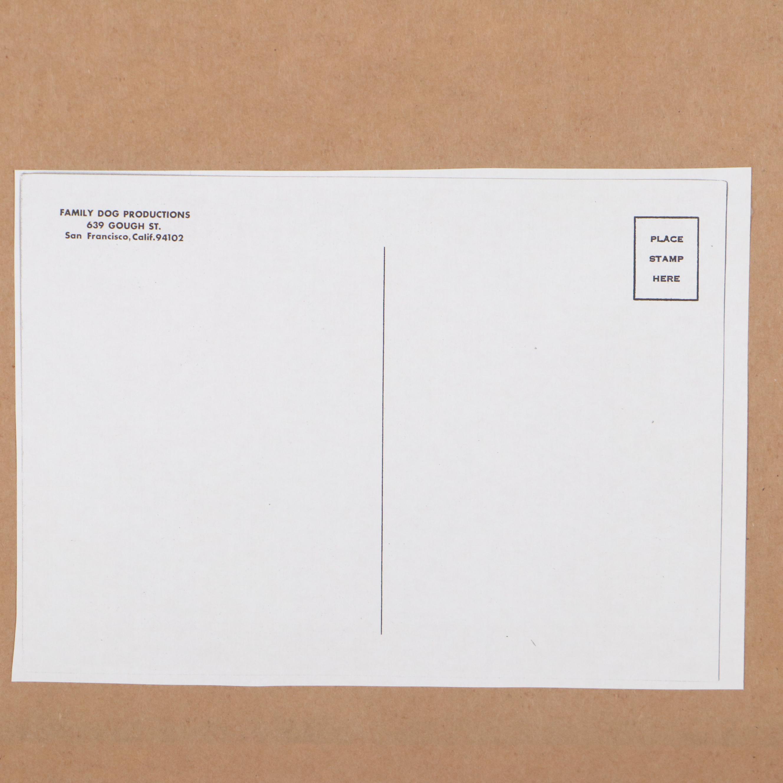 The Doors at Avalon Ballroom Lithograph Concert Poster, 1967