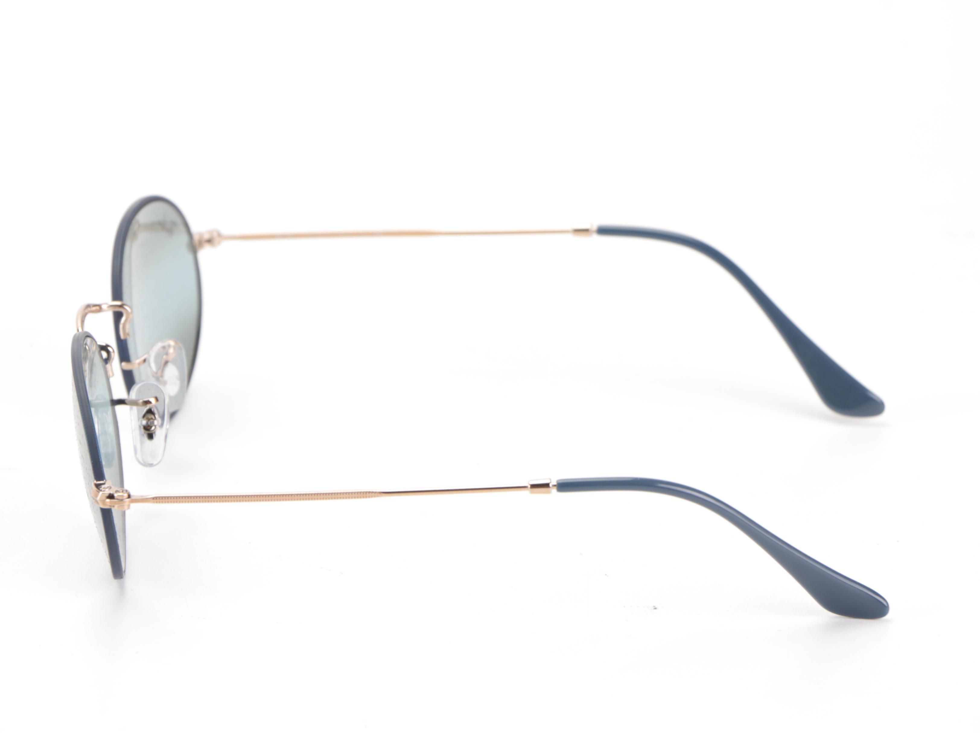 Ray-Ban RB3547 Oval Sunglasses with Case and Box