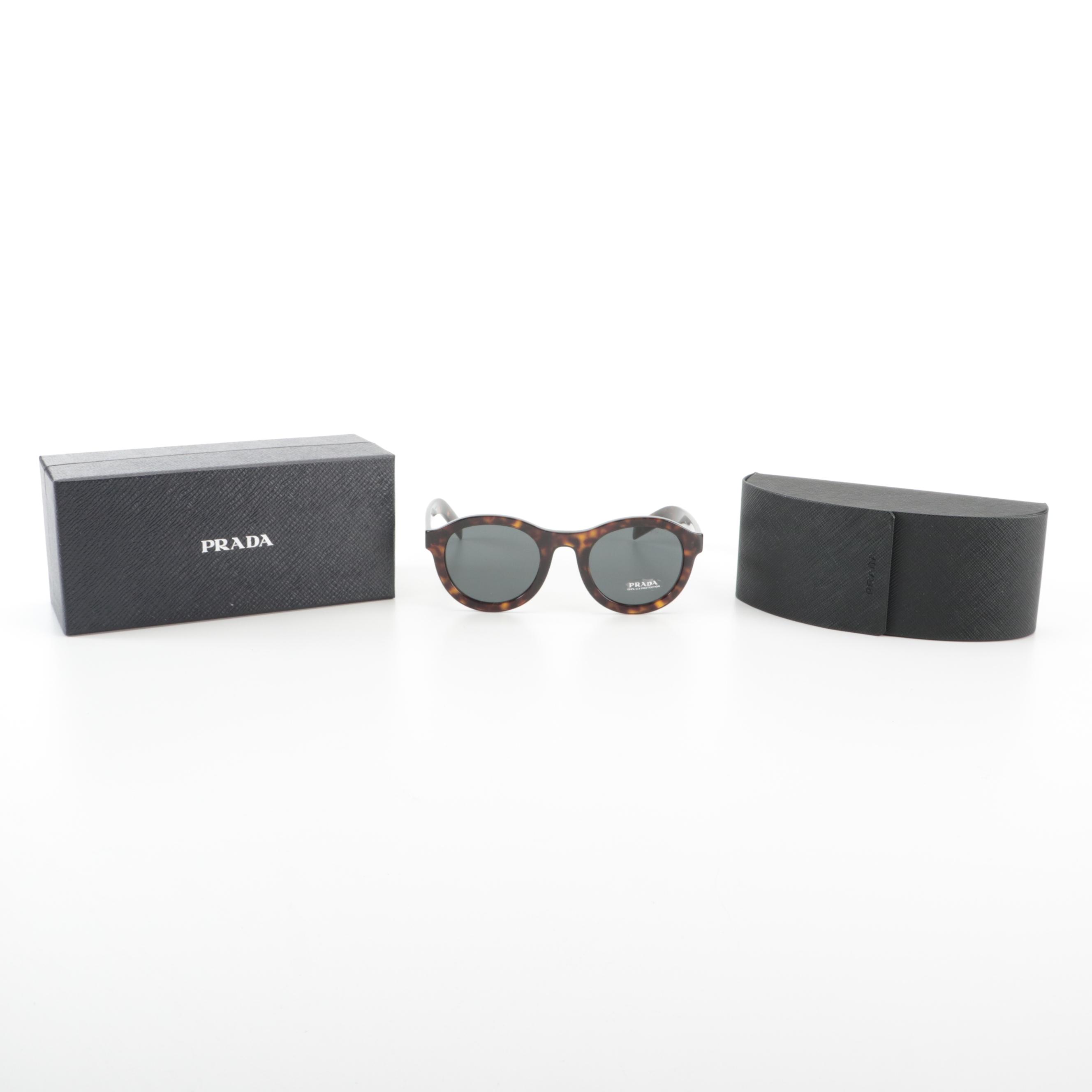 Prada SPR 24V Conceptual Sunglasses with Case and Box