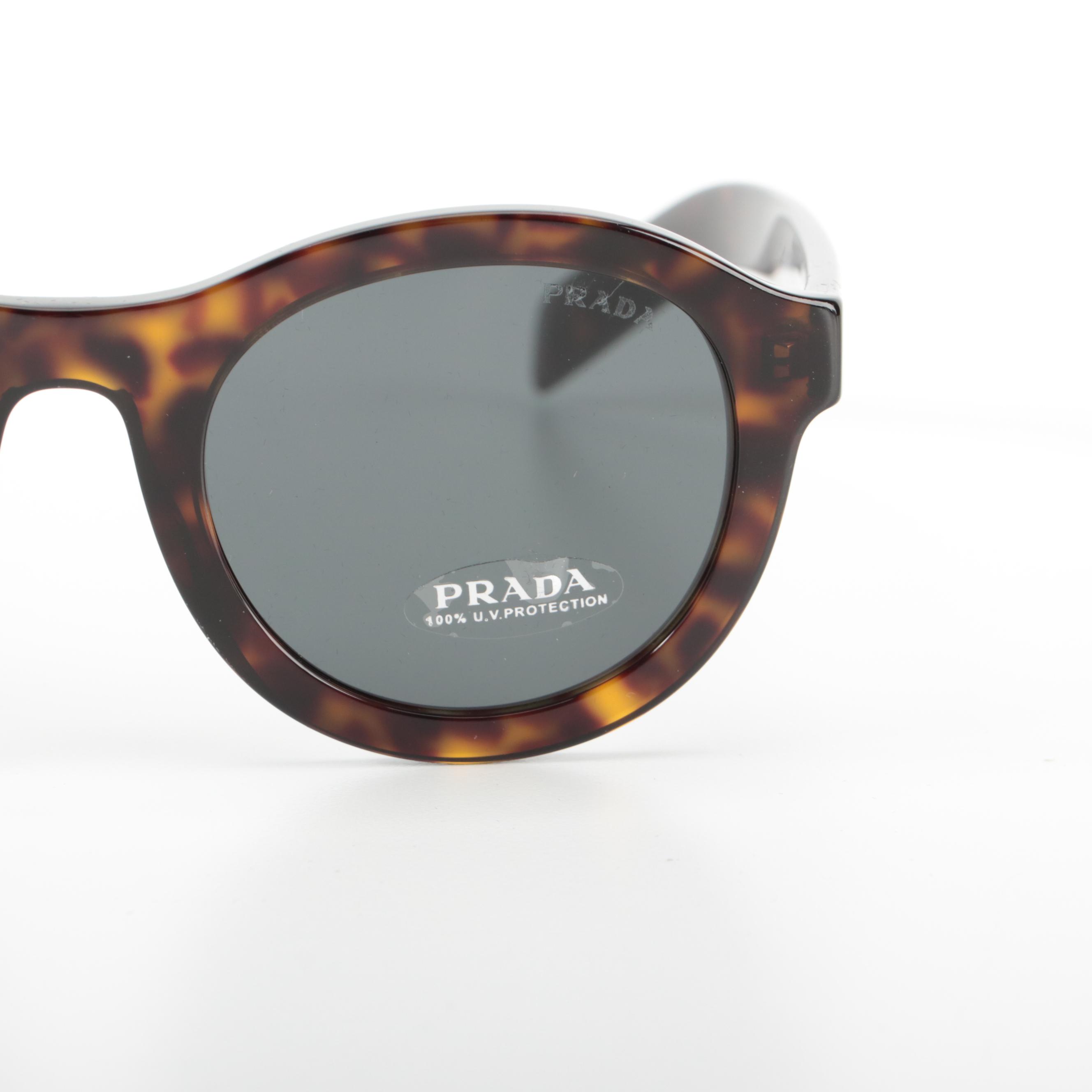 Prada SPR 24V Conceptual Sunglasses with Case and Box