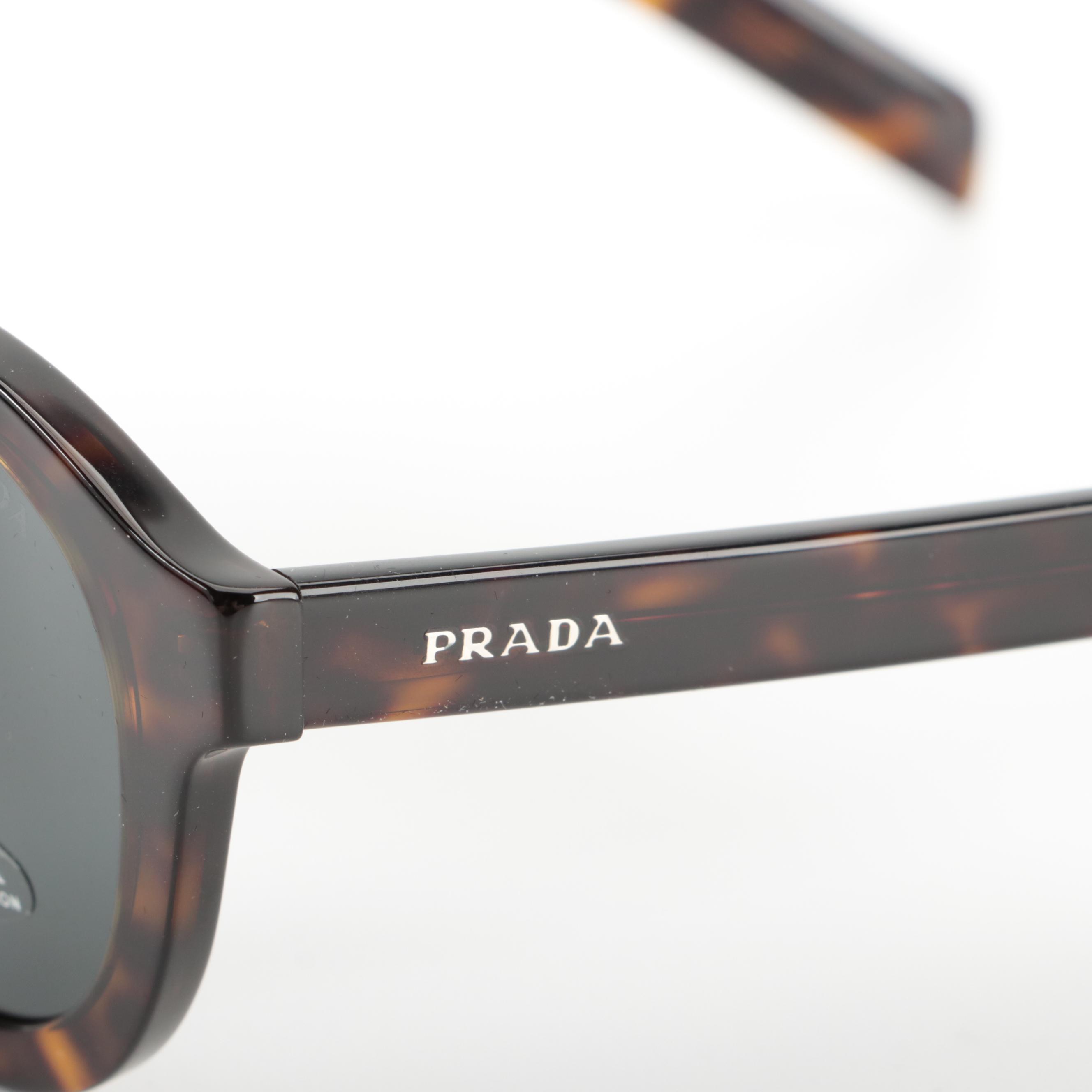 Prada SPR 24V Conceptual Sunglasses with Case and Box