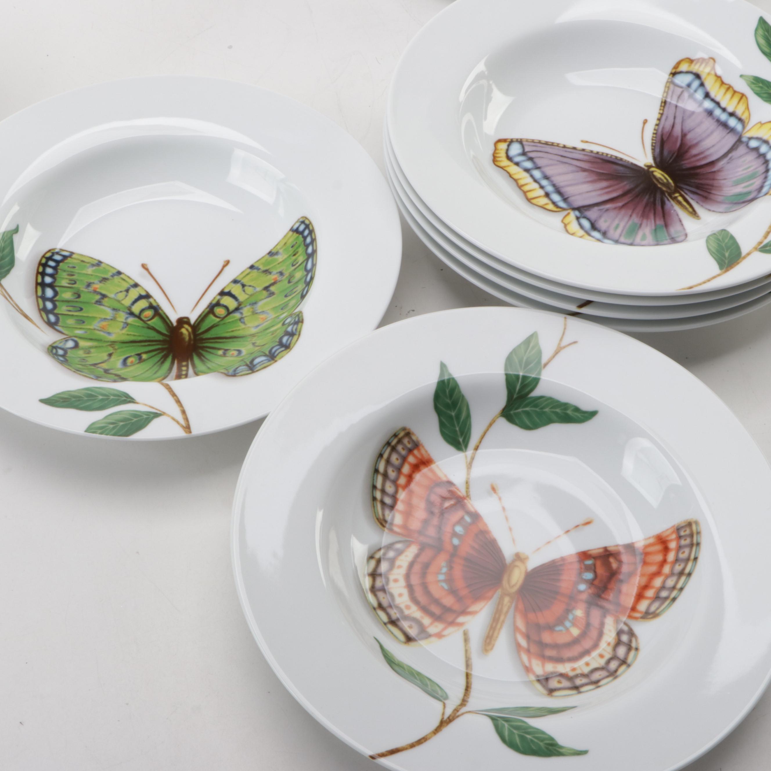 Neiman Marcus "Butterfly" Porcelain Dinnerware