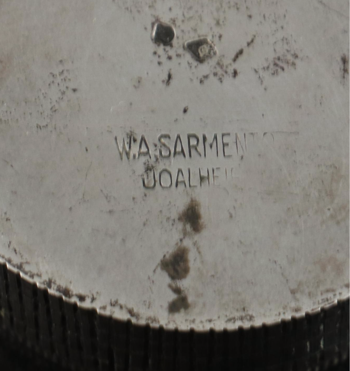 W. A. Sarmento Portuguese 835 and 950 Silver Reis Lid Box