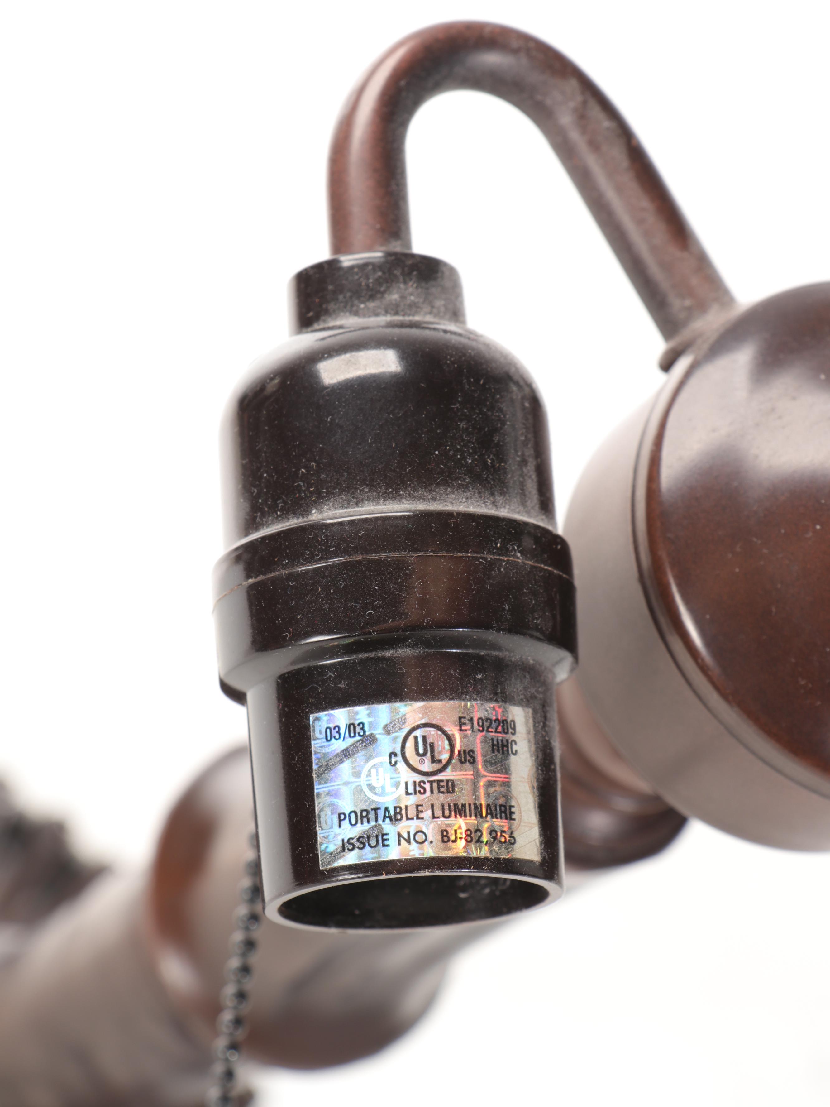 Colour Creations Timeless Serenity by Tania Bricel Slag Glass Table Lamp