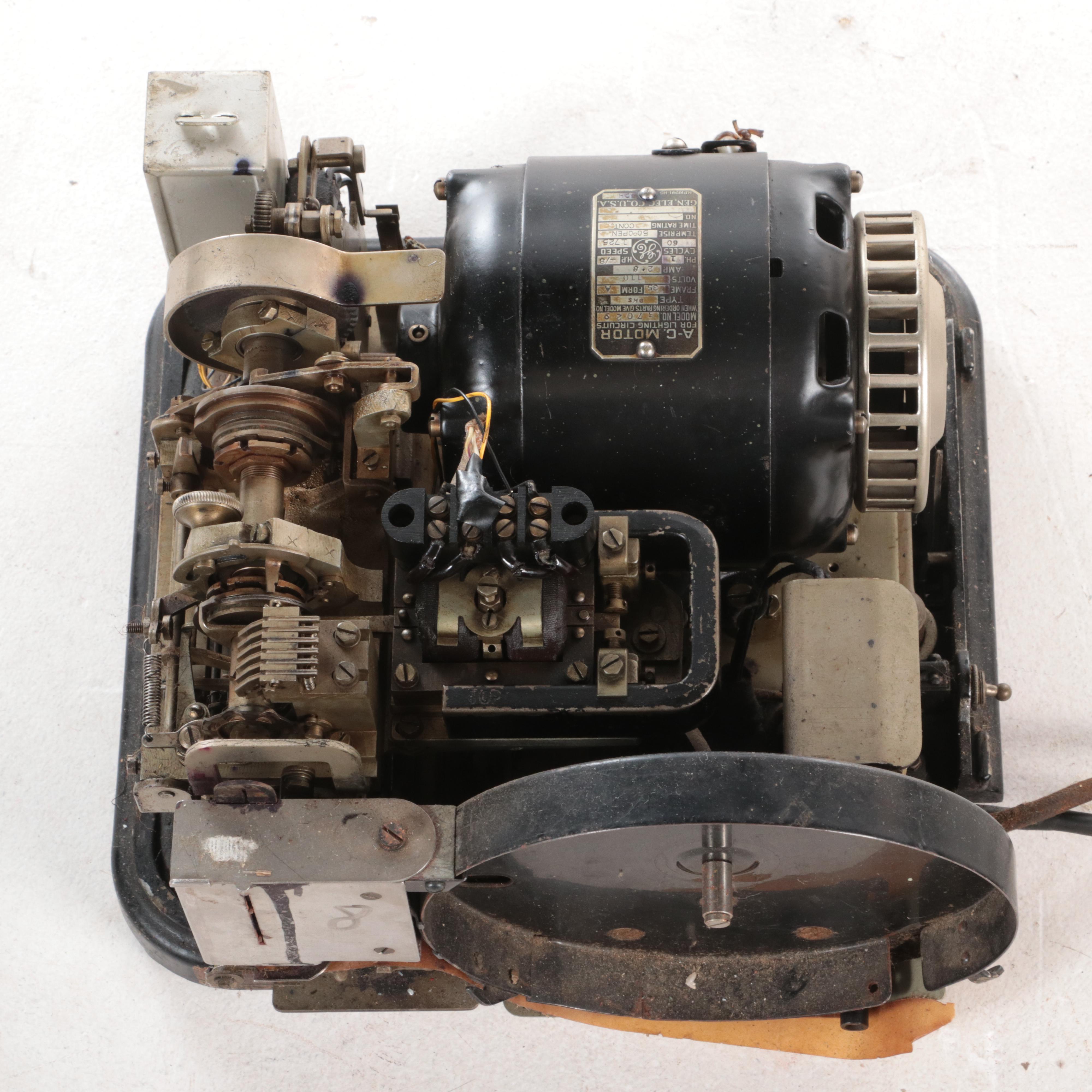 Western Union Quotation Service Stock Ticker Machine