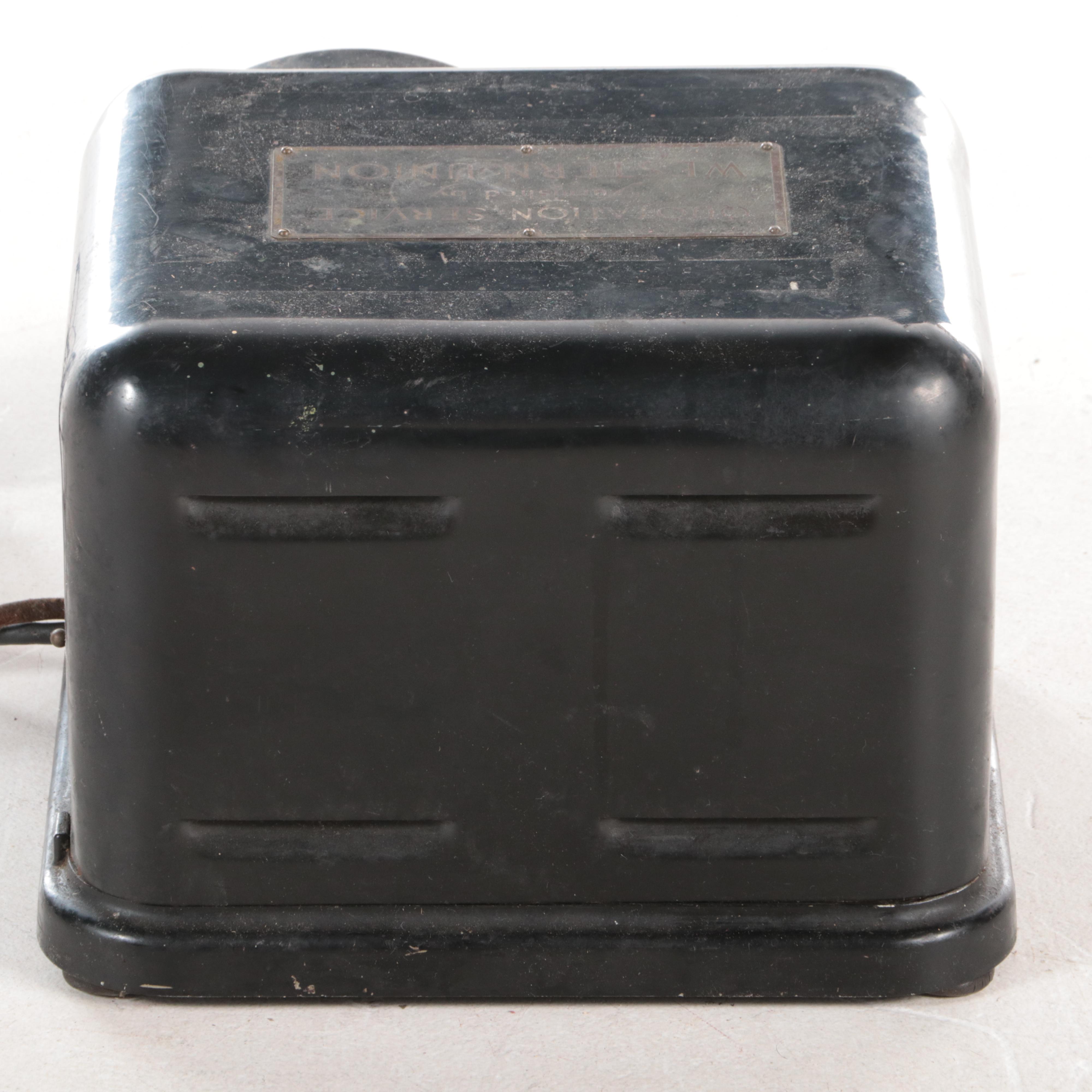 Western Union Quotation Service Stock Ticker Machine