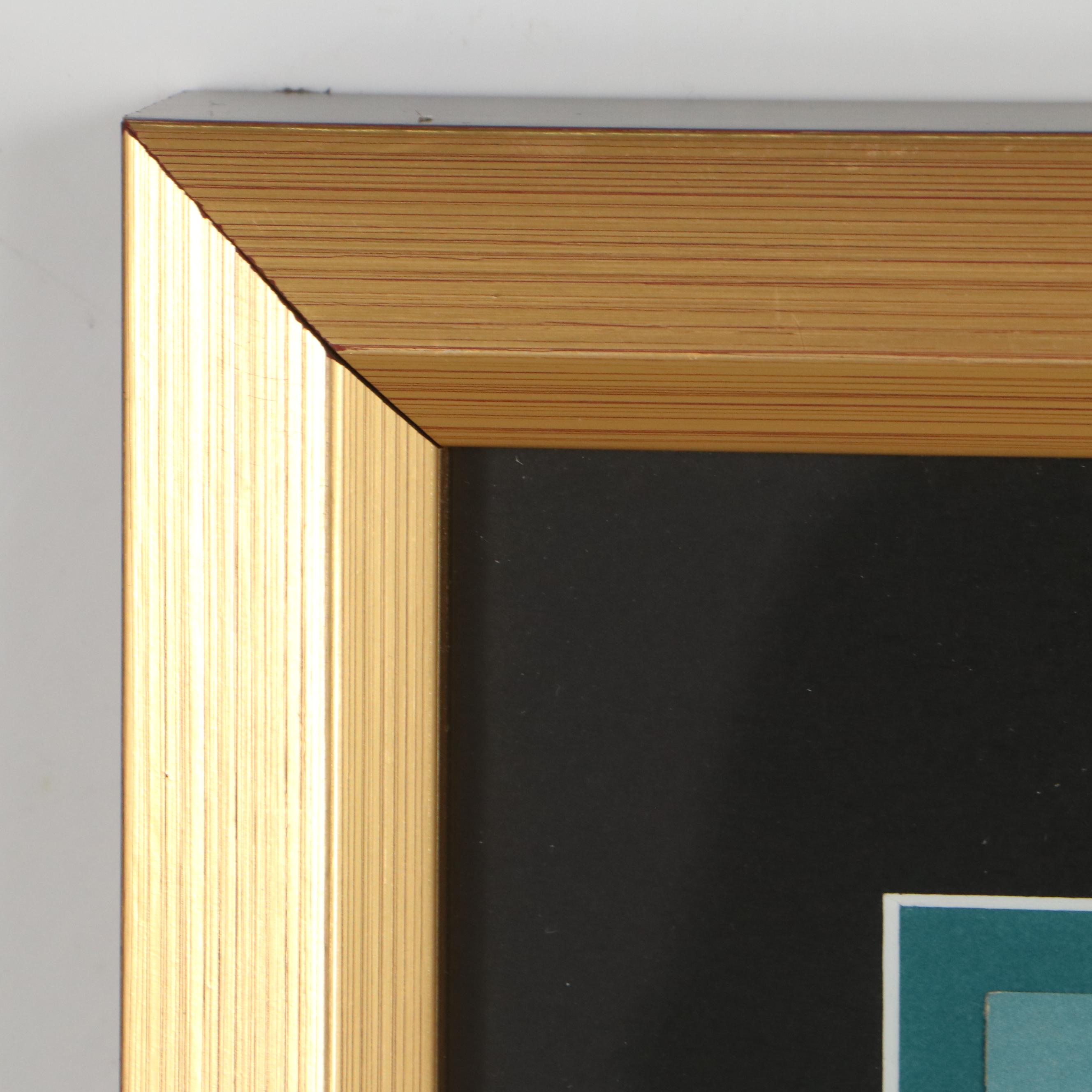 Pin-up Offset Lithograph After Gil Elvgren "Short on Sails," Circa 1940