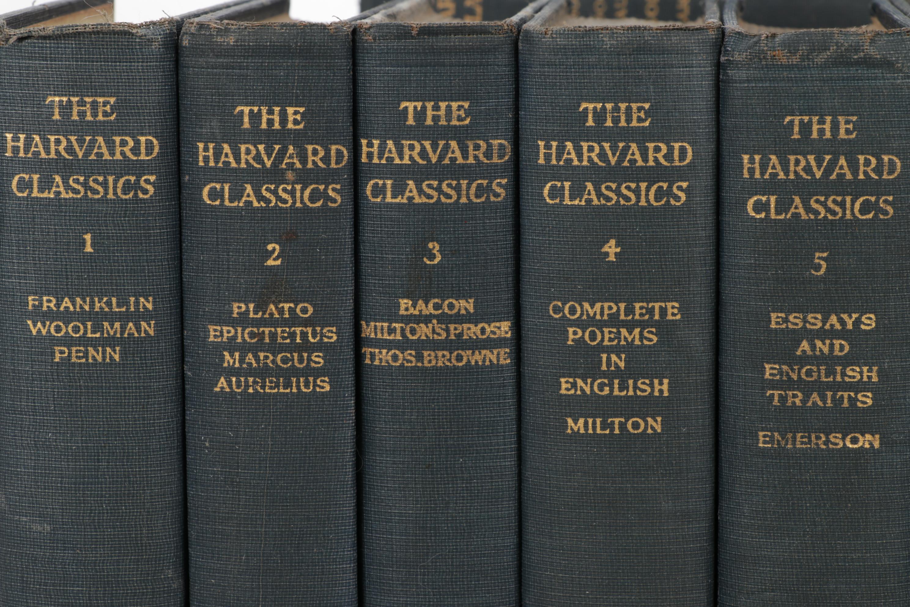 "The Harvard Classics" Complete Set with Reading Guide and Lecture Books, 1909