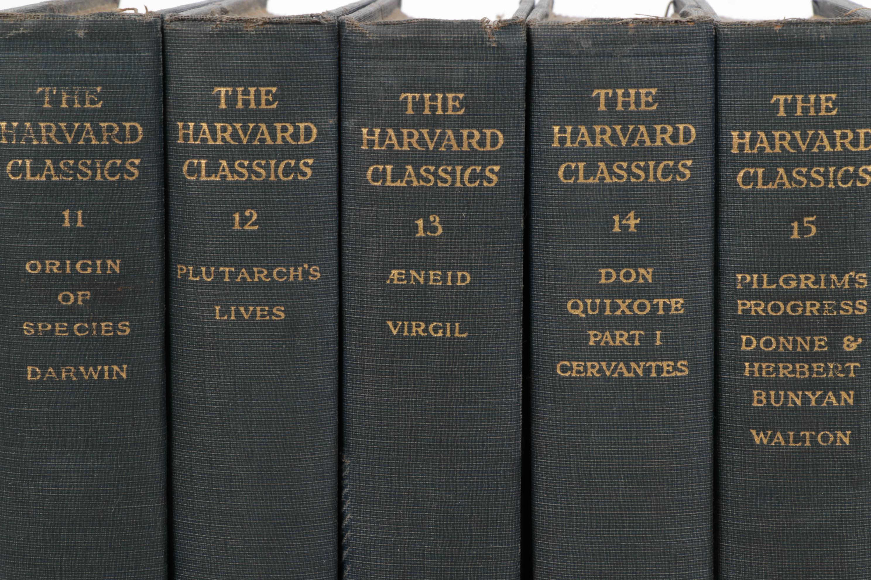 "The Harvard Classics" Complete Set with Reading Guide and Lecture Books, 1909