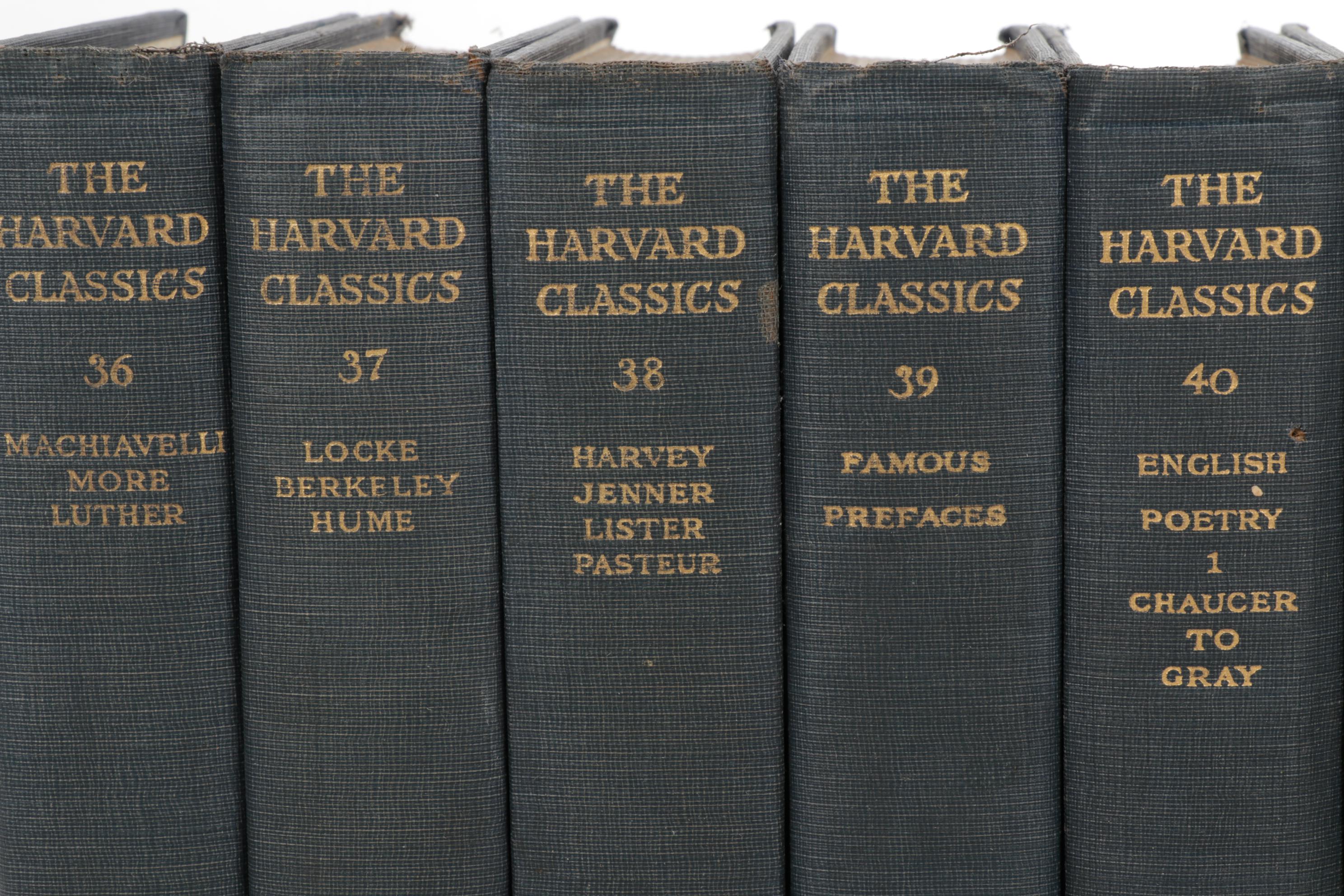 "The Harvard Classics" Complete Set with Reading Guide and Lecture Books, 1909