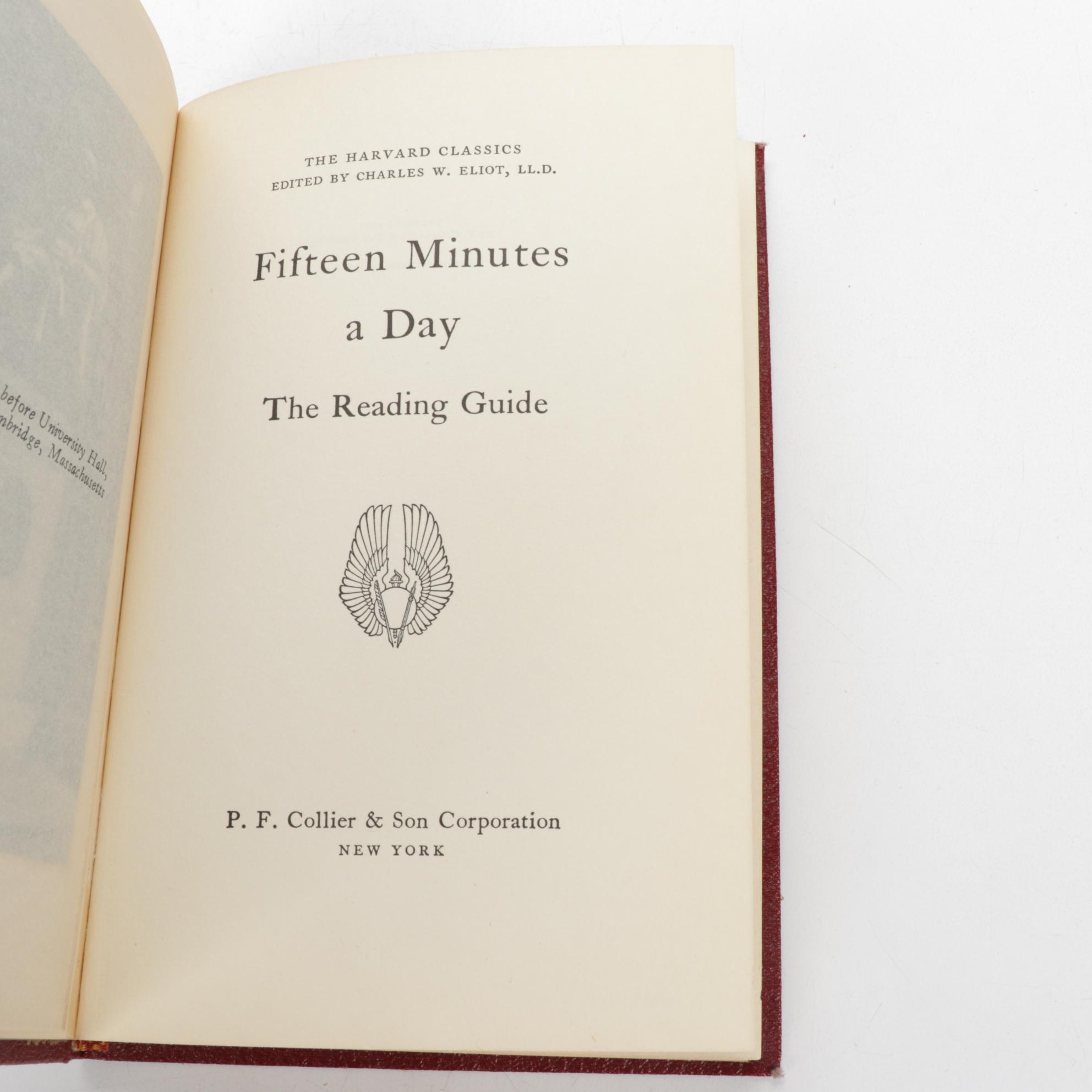 "The Harvard Classics" Complete Set with Reading Guide and Lecture Books, 1909