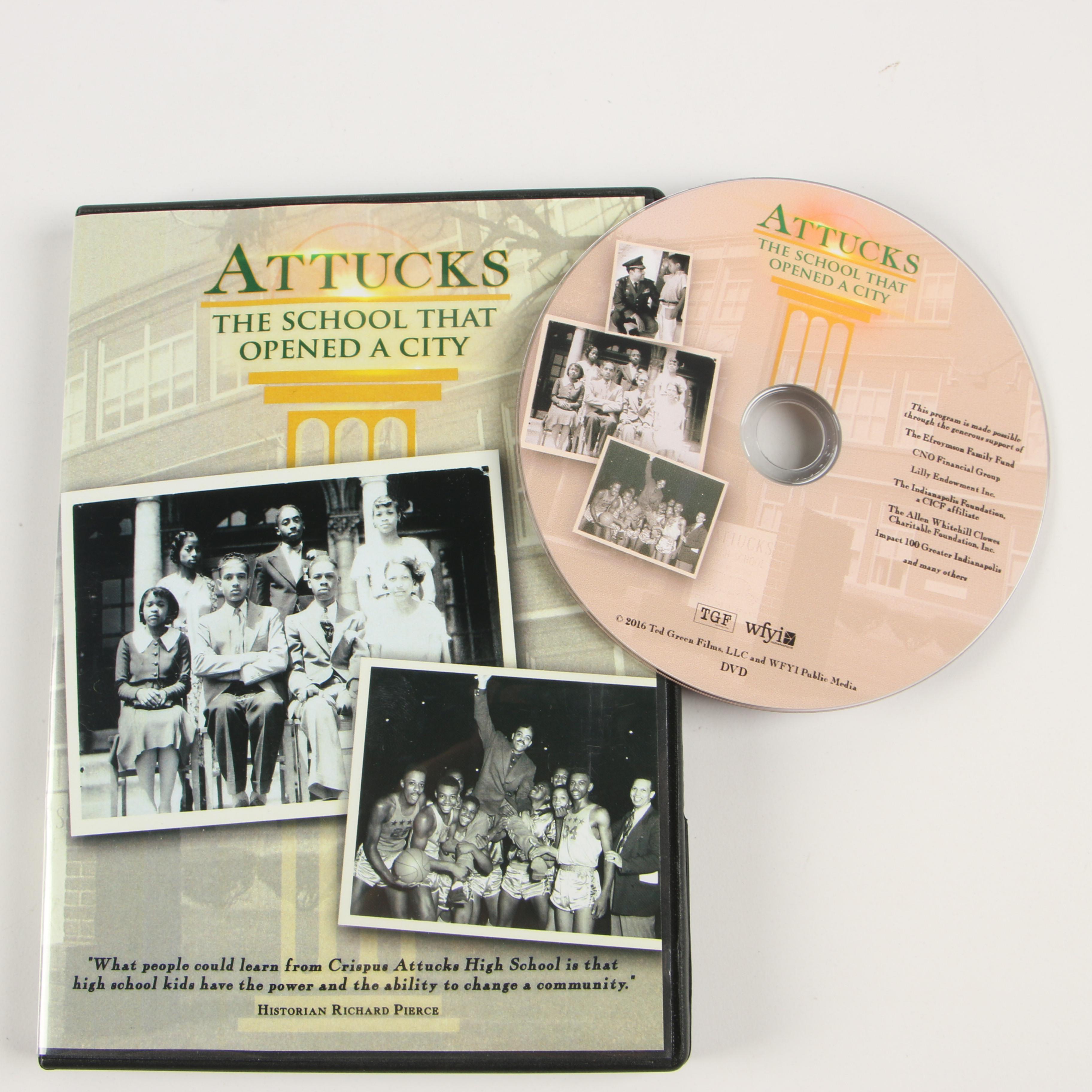 Crispus Attucks Varsity Letter, Signed Program, Photographs and More