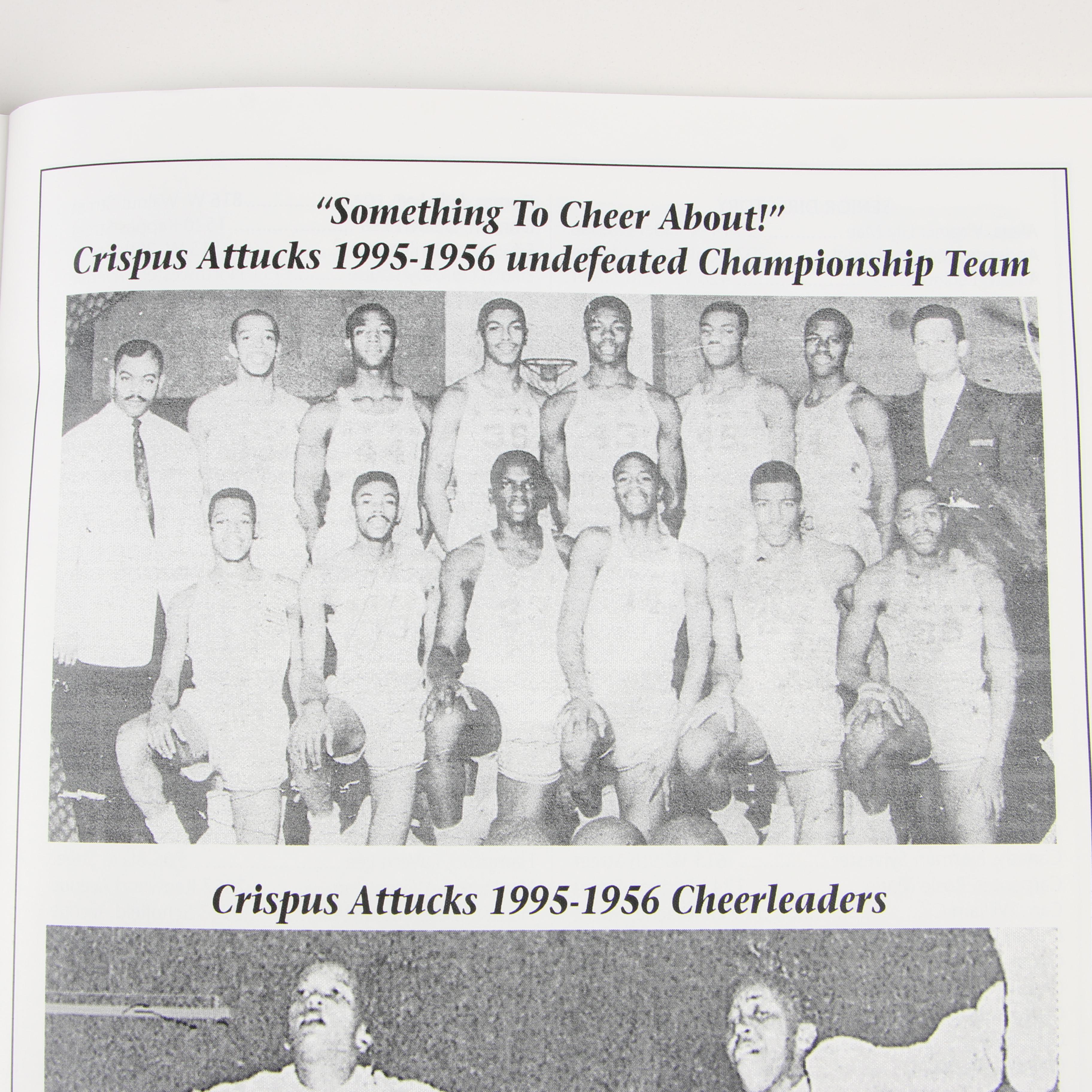 Crispus Attucks Varsity Letter, Signed Program, Photographs and More