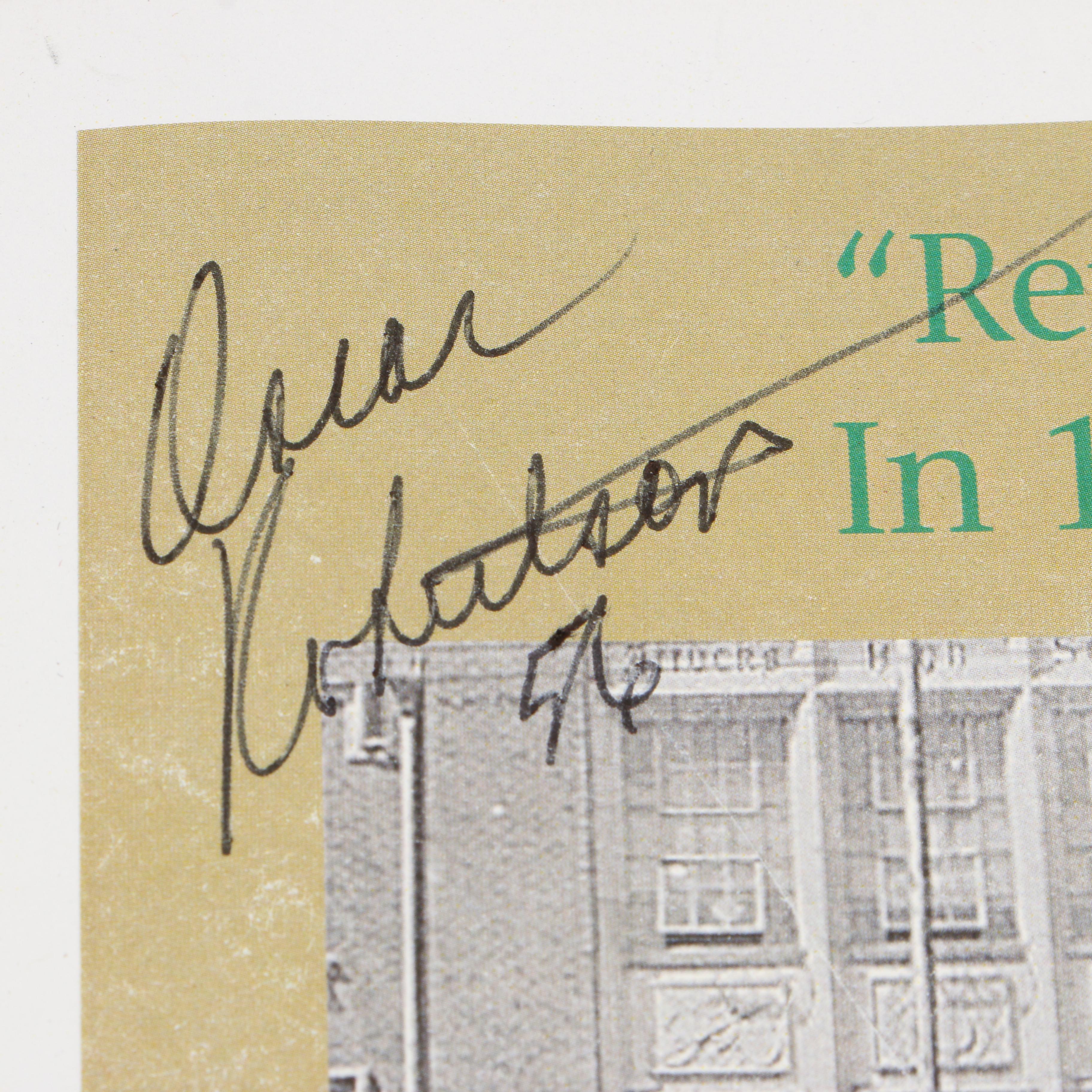 Crispus Attucks Varsity Letter, Signed Program, Photographs and More