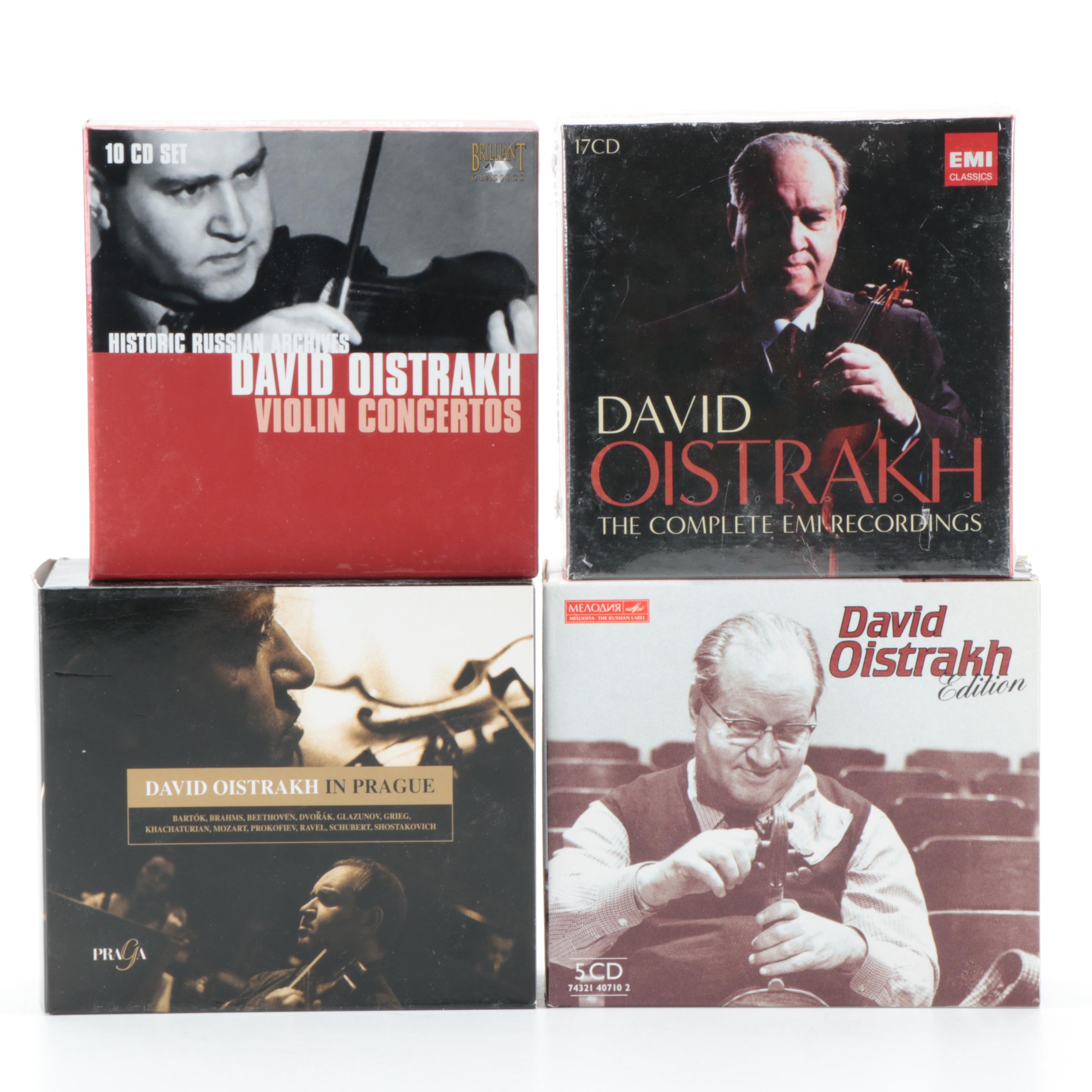 Davin Oistrakh, Julian Break and Joaquín Rodrigo CD Box Sets