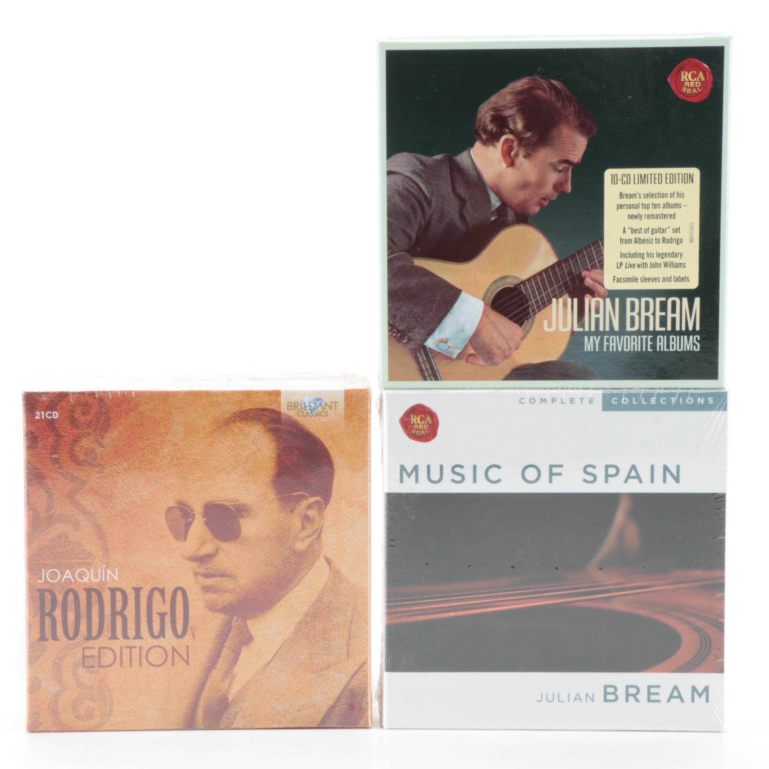 Davin Oistrakh, Julian Break and Joaquín Rodrigo CD Box Sets