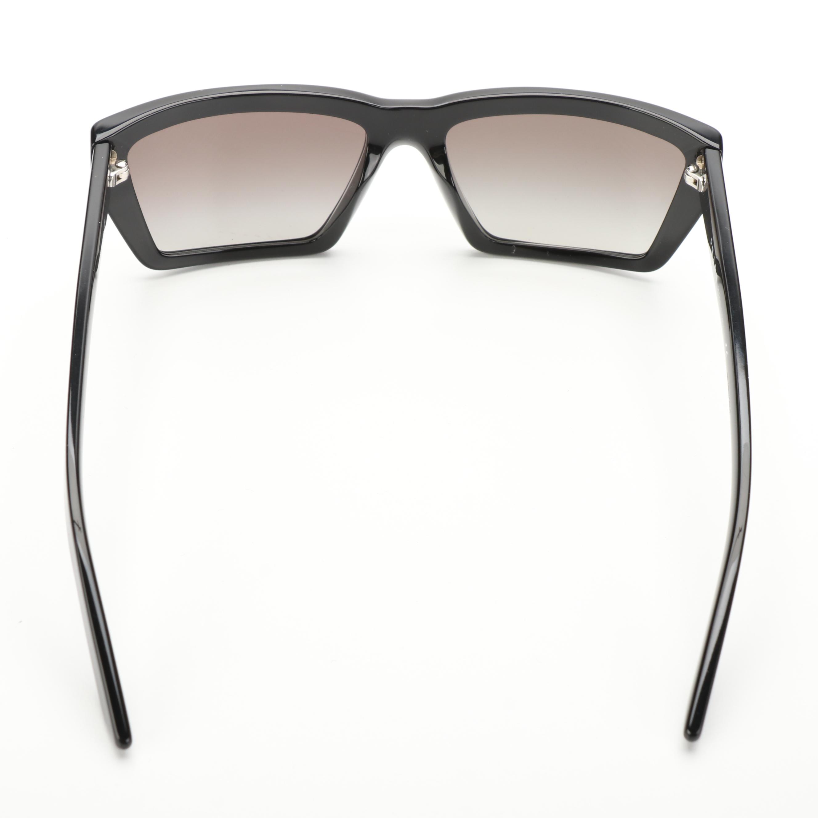 Prada SPR04V Rectangular Sunglasses with Case and Box