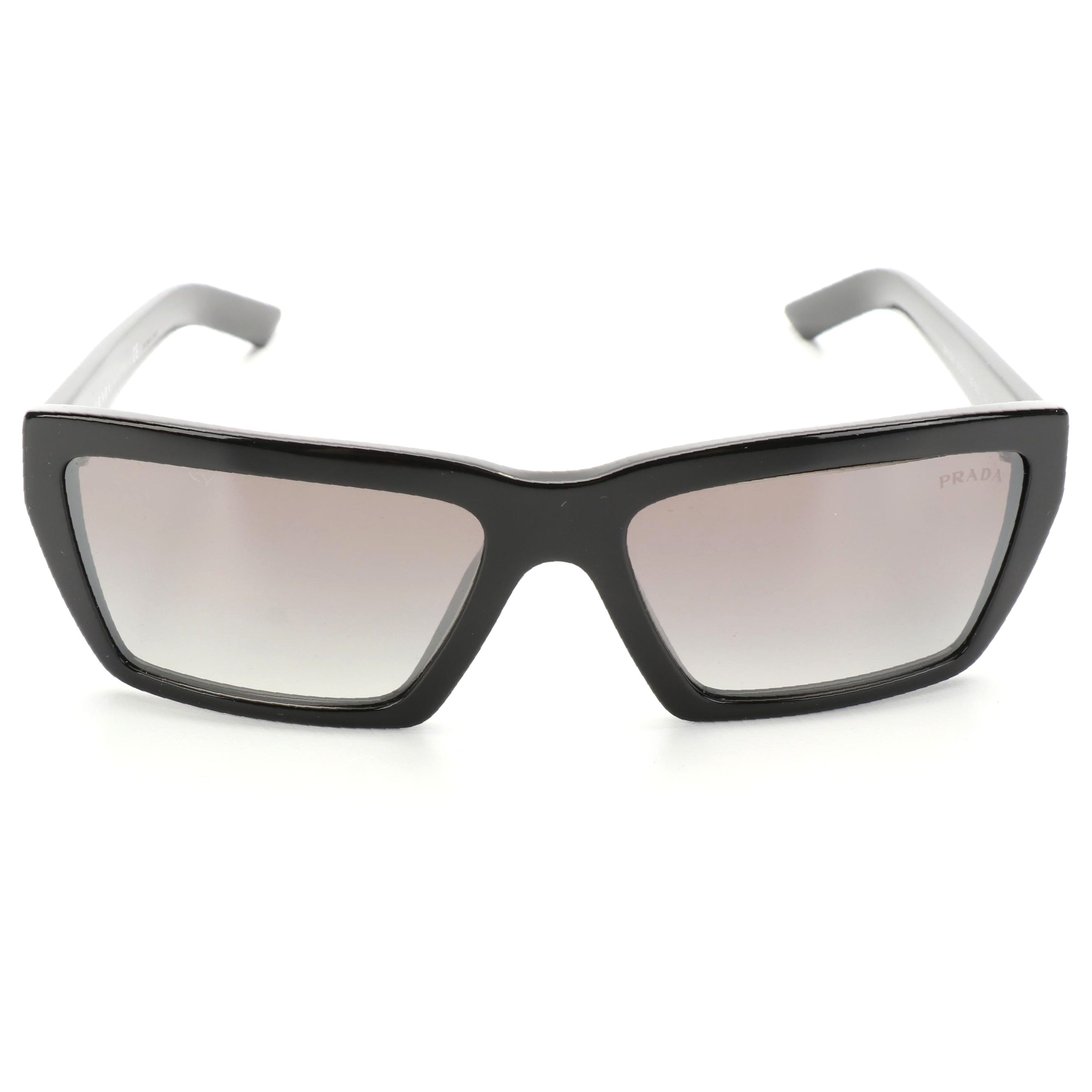 Prada SPR04V Rectangular Sunglasses with Case and Box