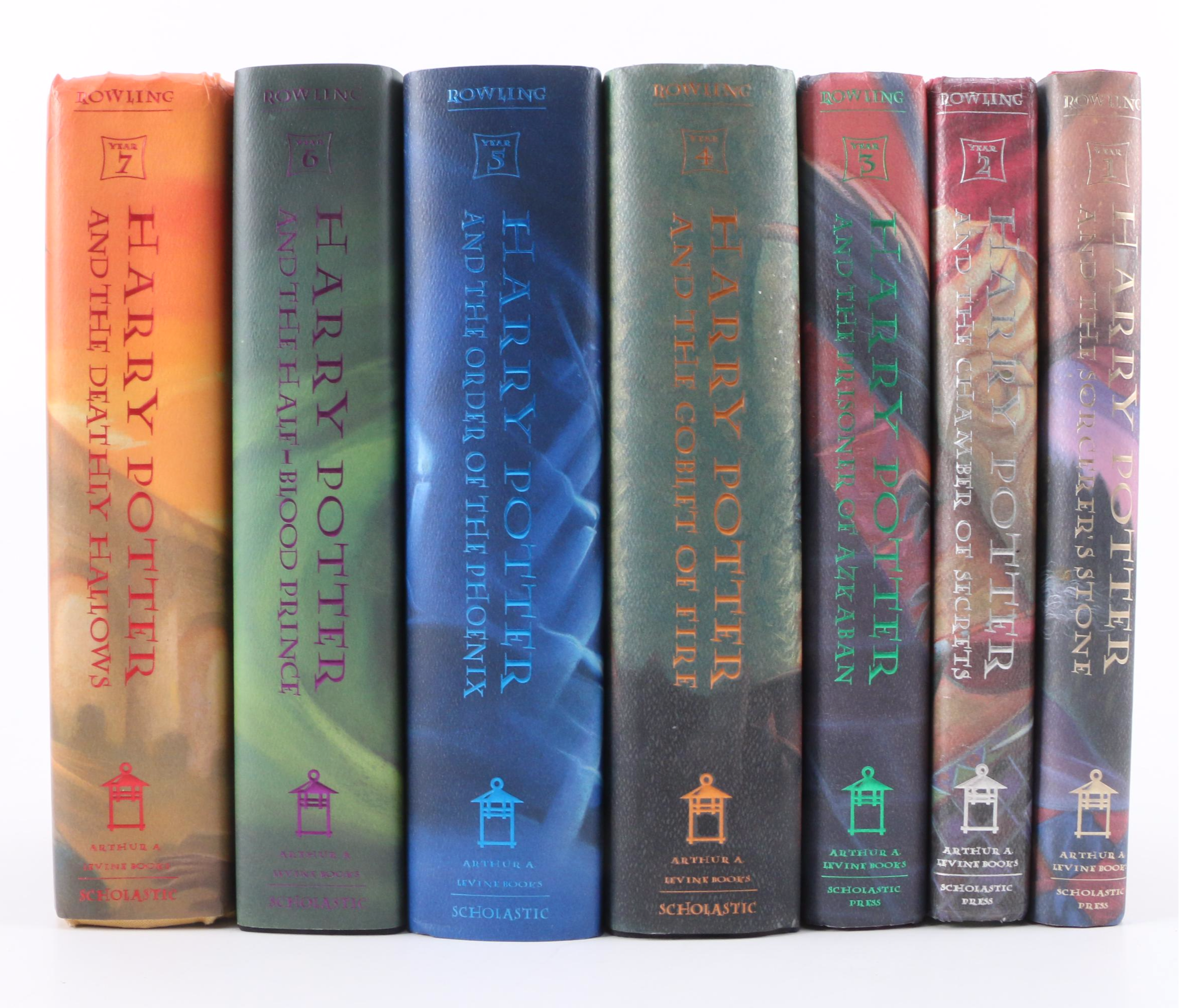 First American Edition "Harry Potter" Complete Series by J. K. Rowling