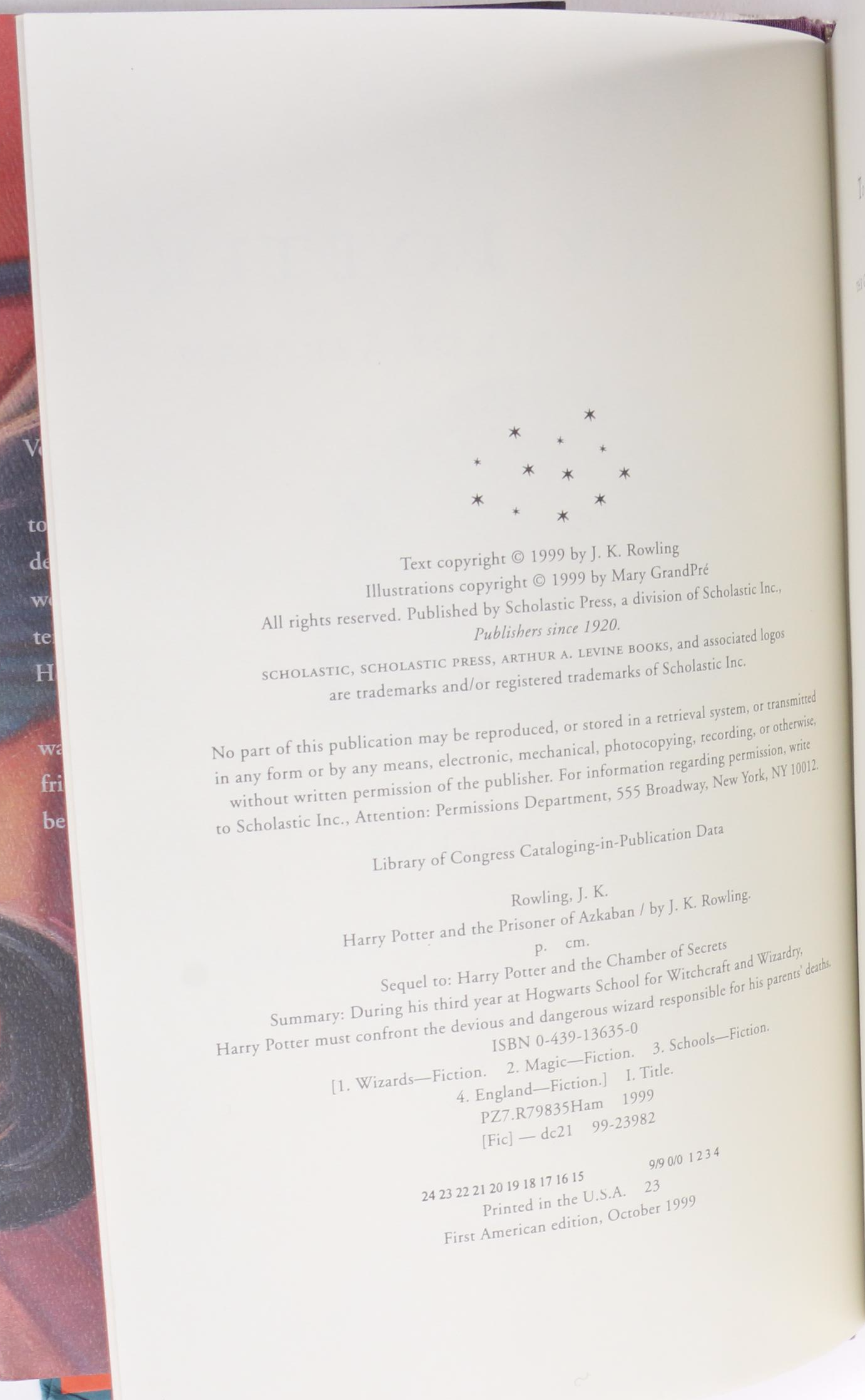 First American Edition "Harry Potter" Complete Series by J. K. Rowling