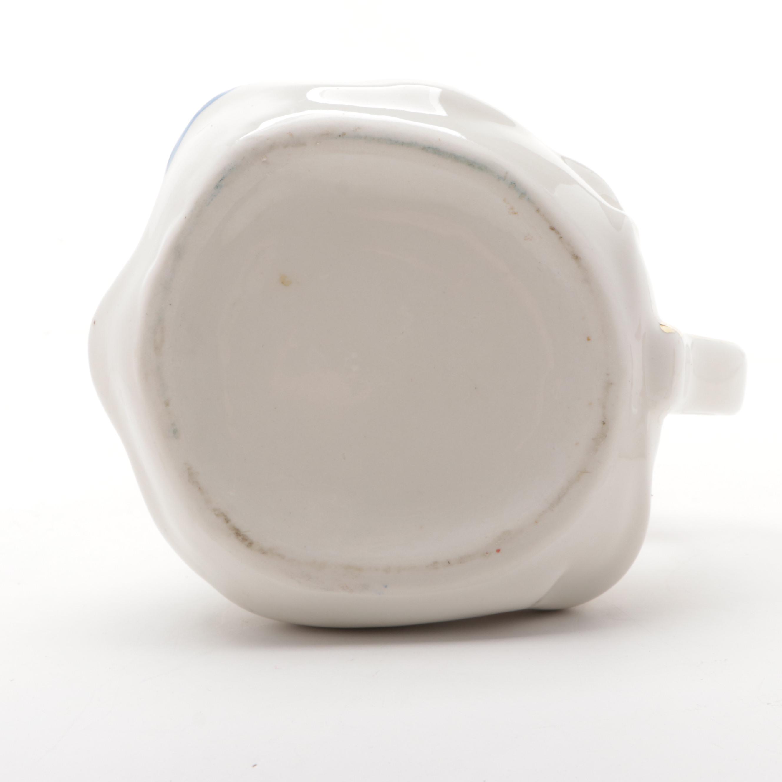 Hull "Little Red Riding Hood" Ceramic Pitcher and Salt and Pepper Shaker Set