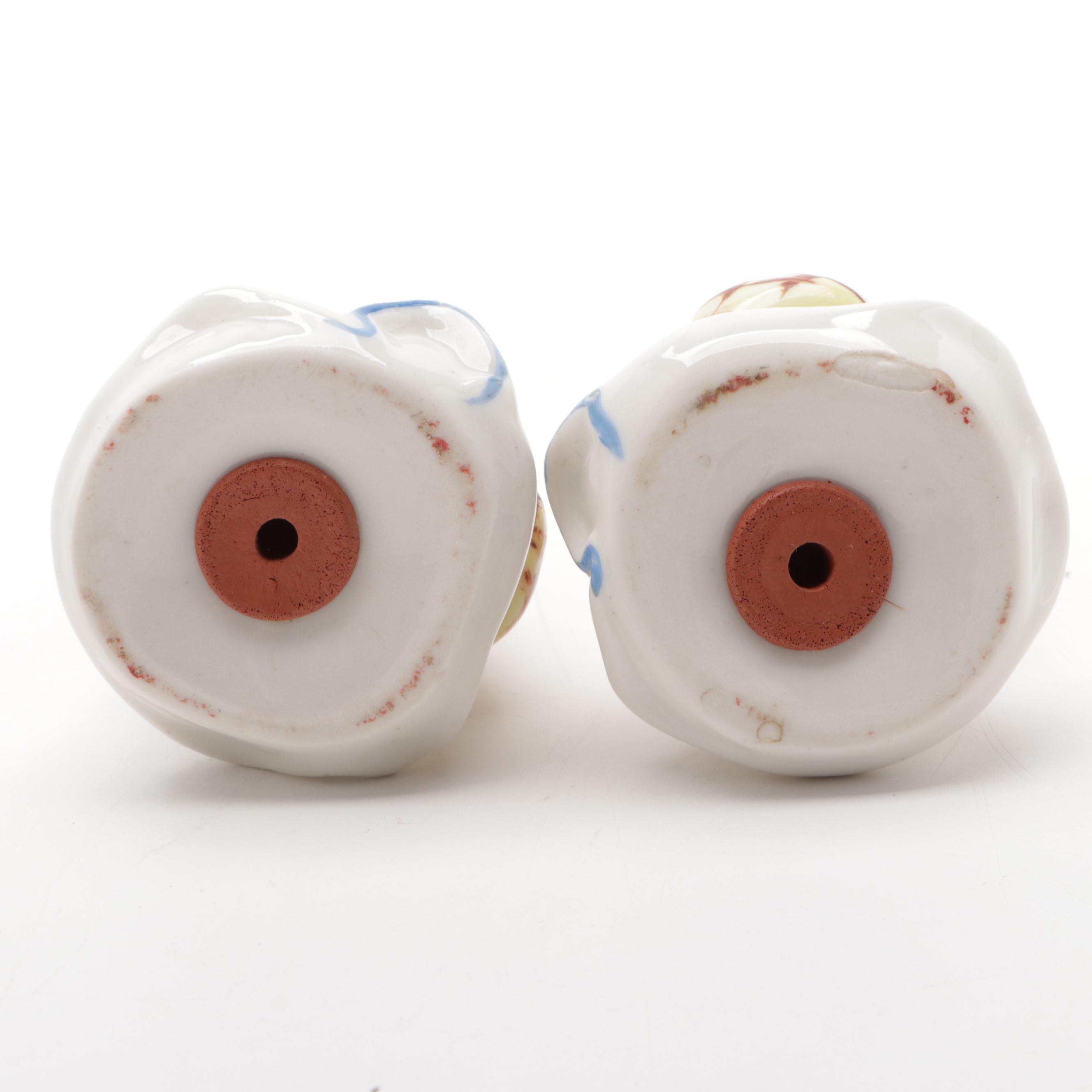 Hull "Little Red Riding Hood" Ceramic Pitcher and Salt and Pepper Shaker Set