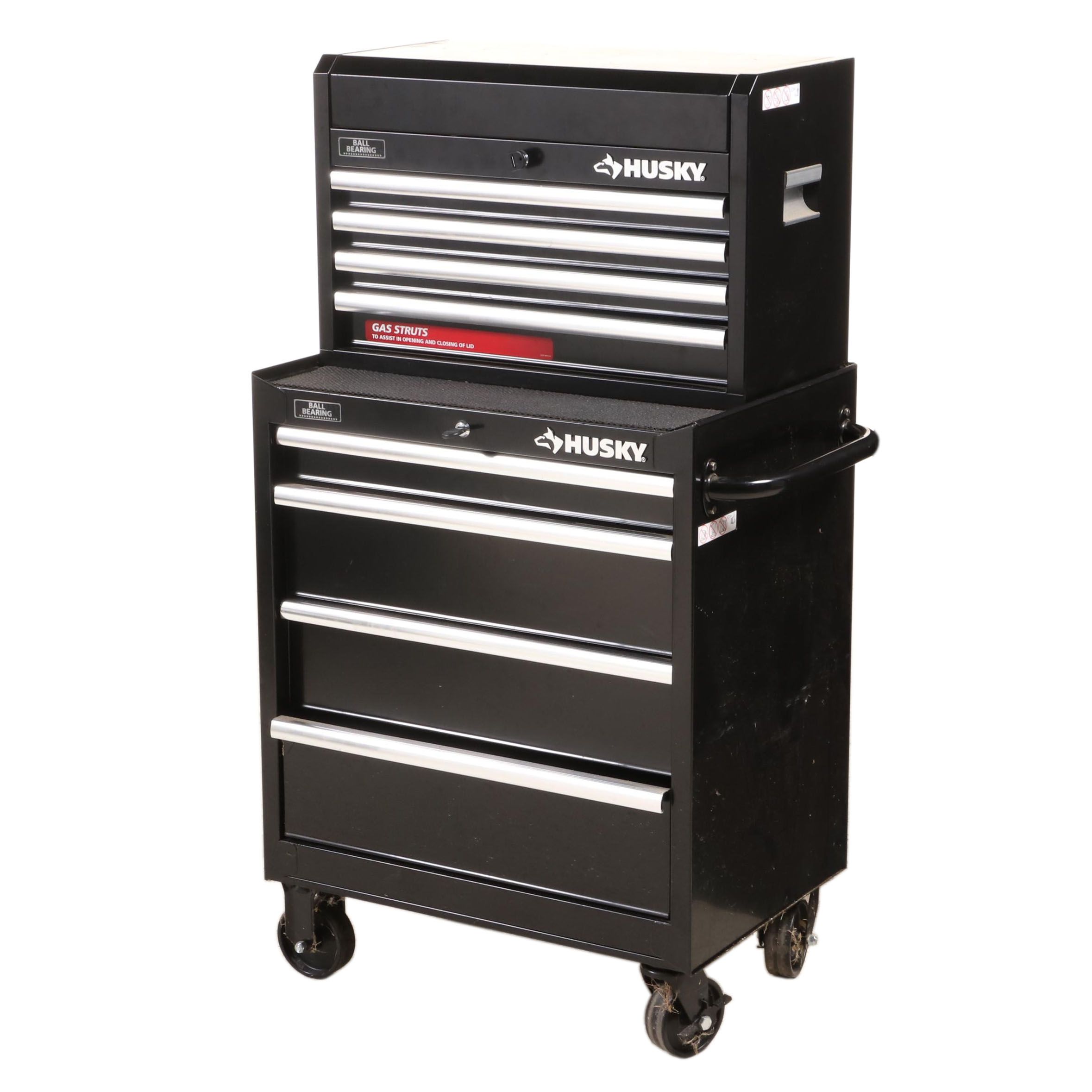 Husky Tool Chest on Casters with Tools
