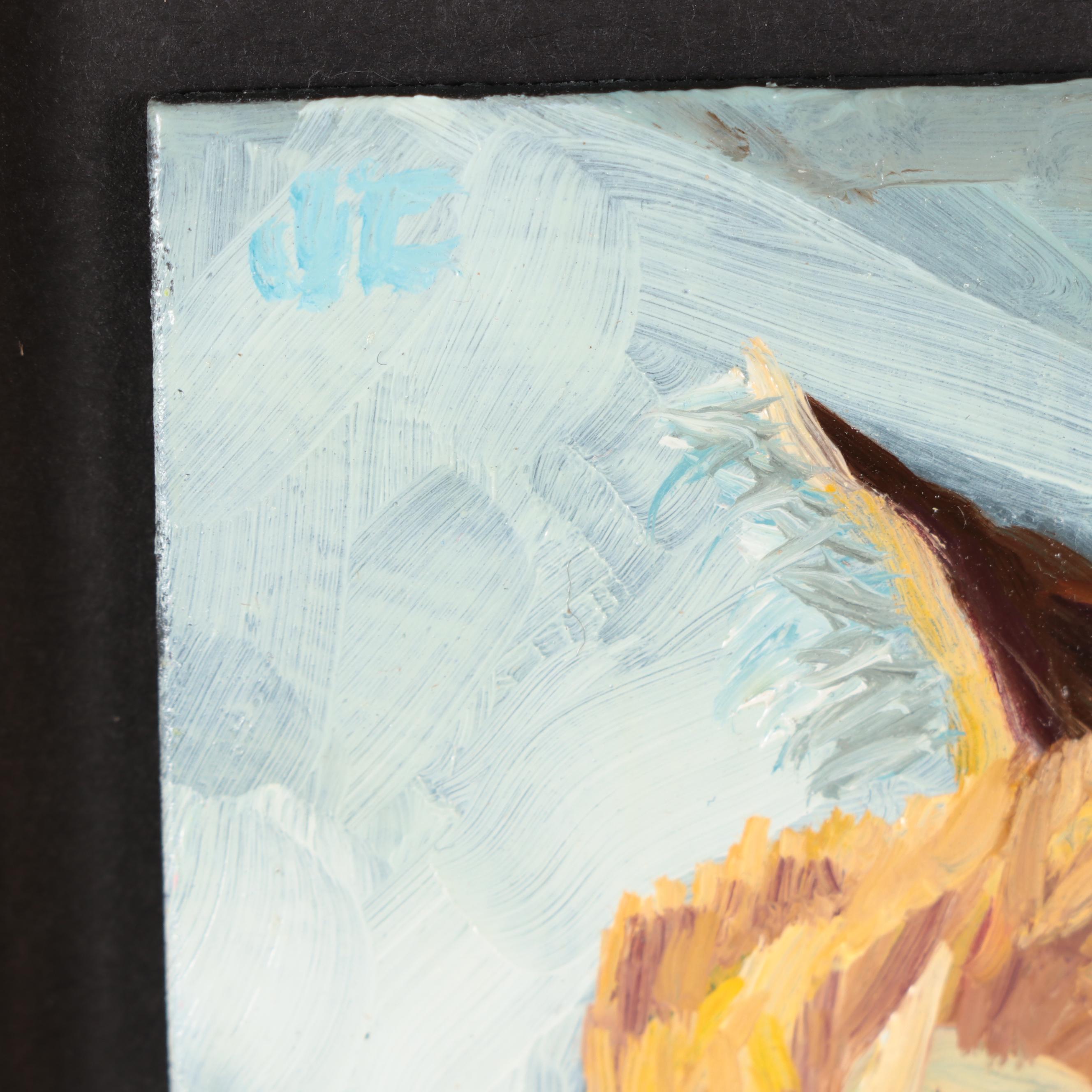 Jeff Claudio Oil Painting "Tabby Cat"