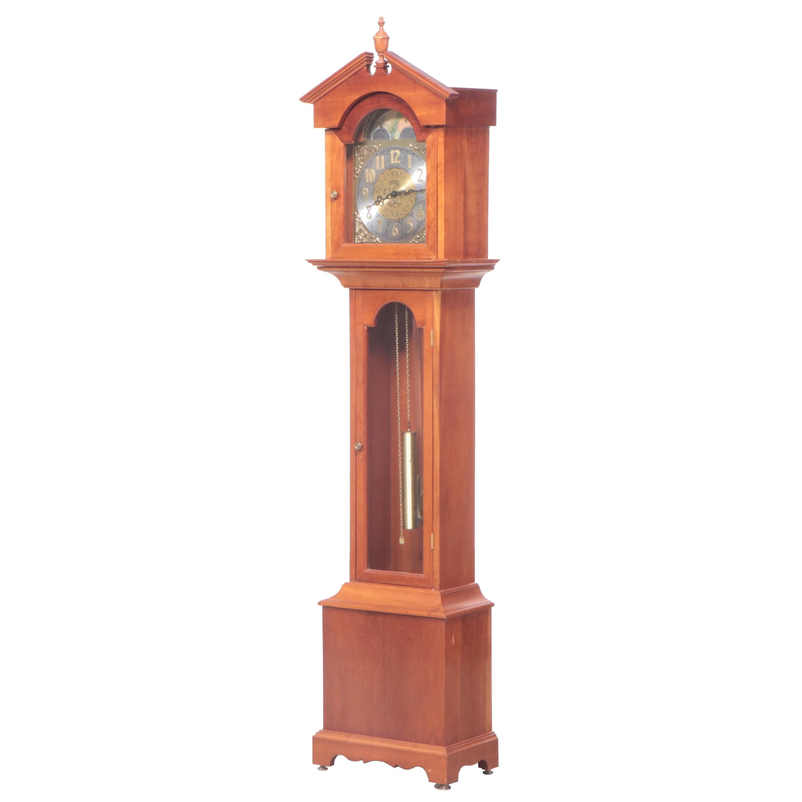 Cherry Grandfather Clock