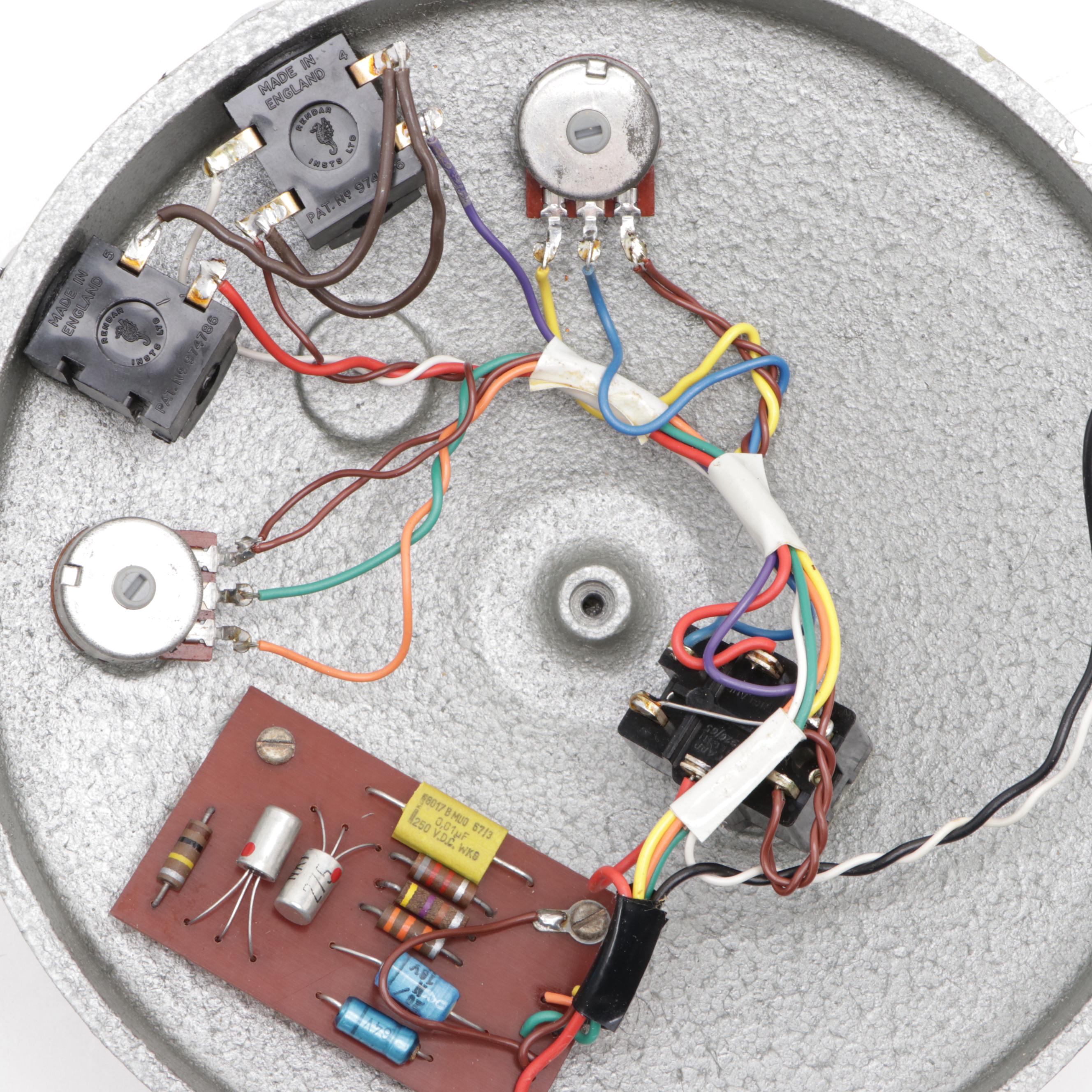 Fuzz Face Distortion Box from Arbiter Electronics Ltd., 1960s