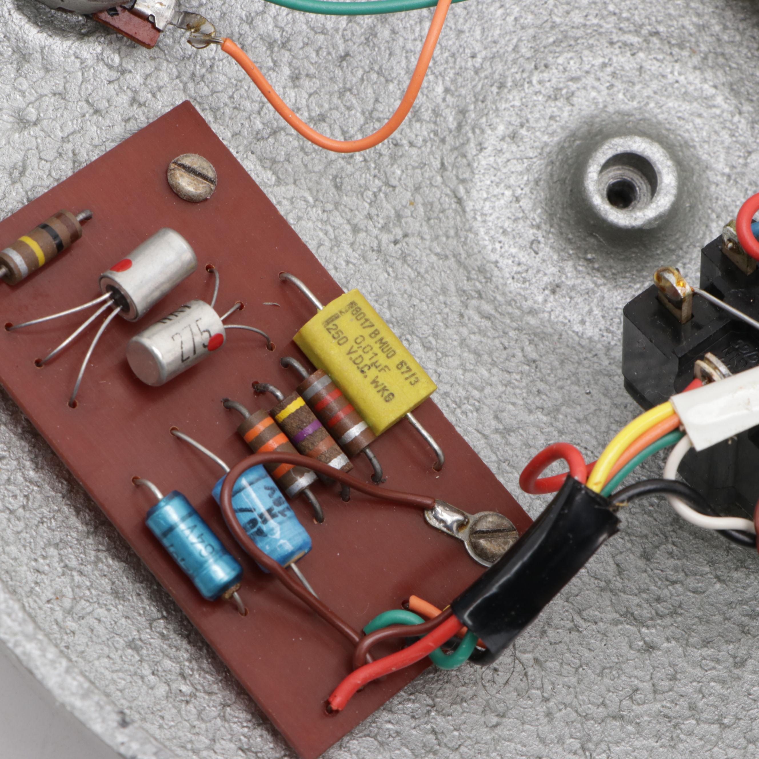 Fuzz Face Distortion Box from Arbiter Electronics Ltd., 1960s