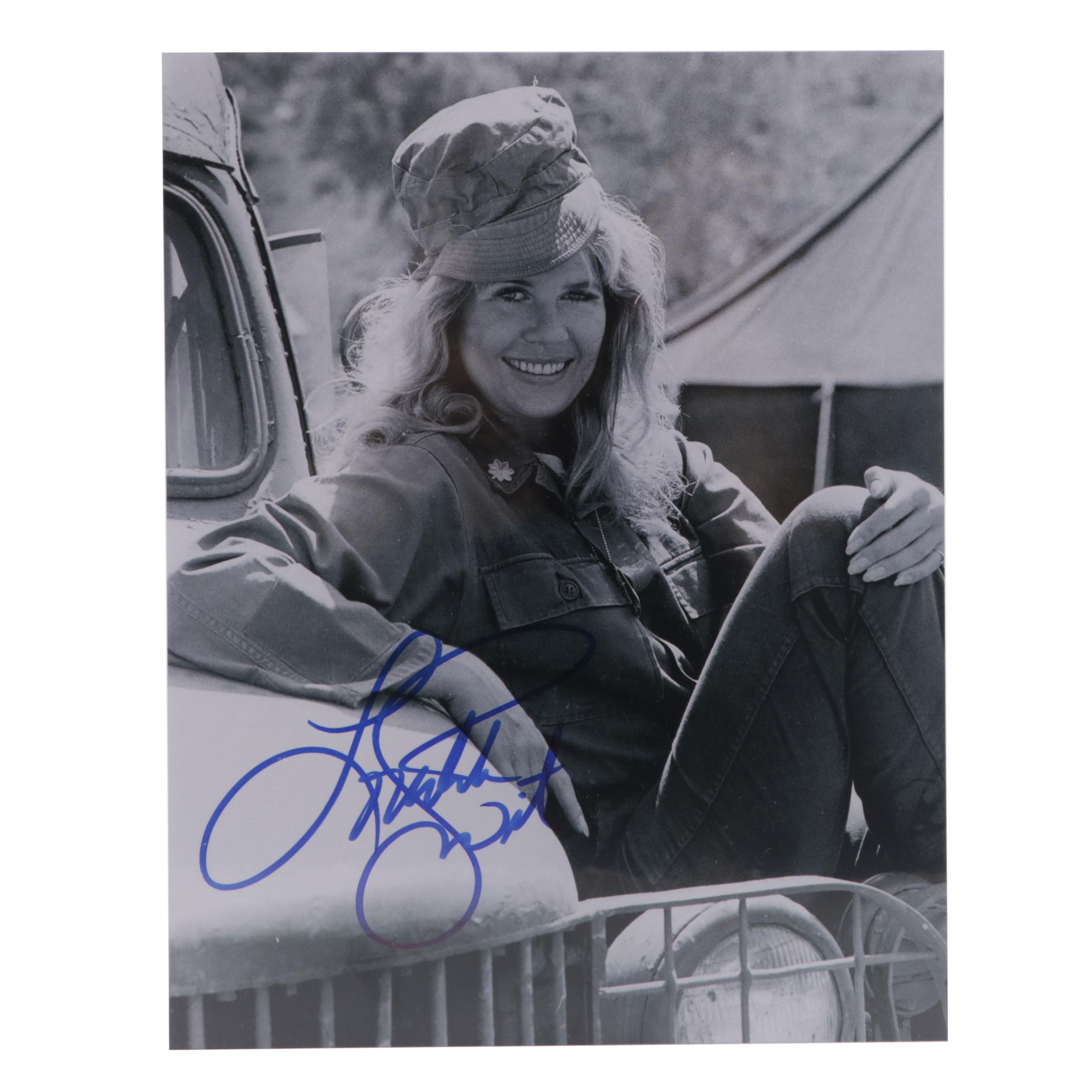 Loretta Swit "Major Margaret Houlihan" Signed M*A*S*H Television Print, COA