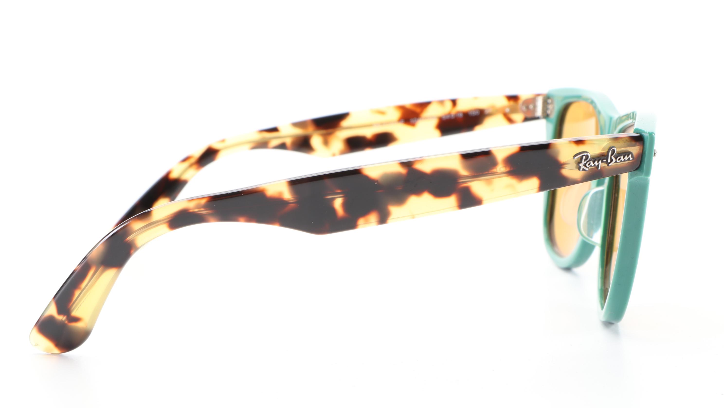 Ray-Ban RB2140 Wayfarer Polarized Sunglasses with Case