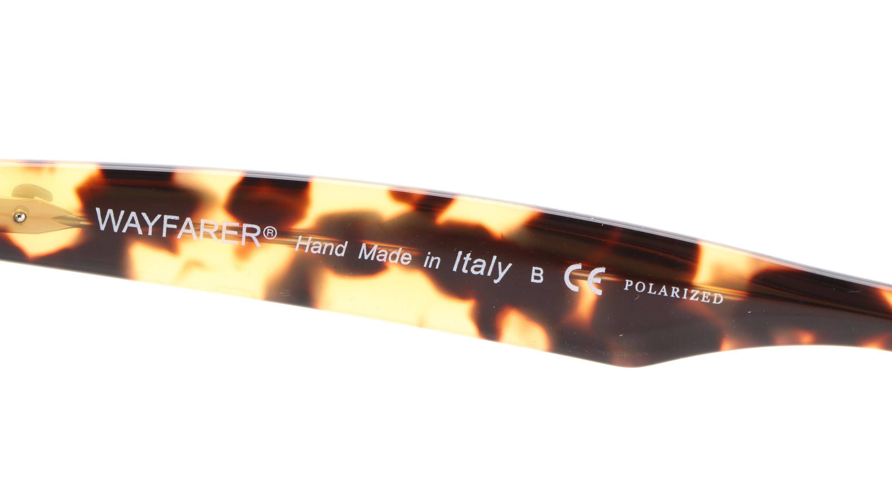 Ray-Ban RB2140 Wayfarer Polarized Sunglasses with Case