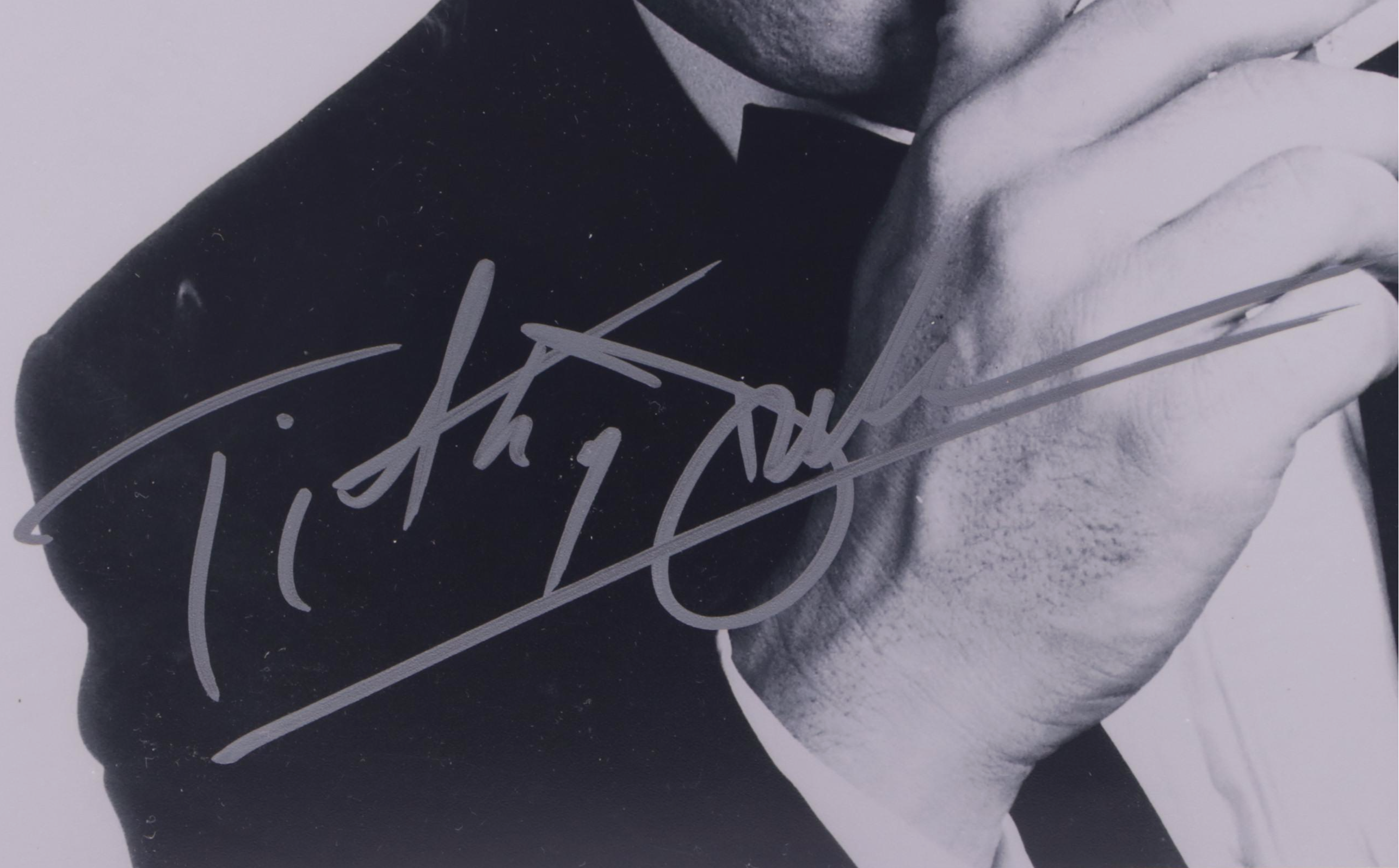 Timothy Dalton Signed "James Bond 007" Movie Photo Print, COA