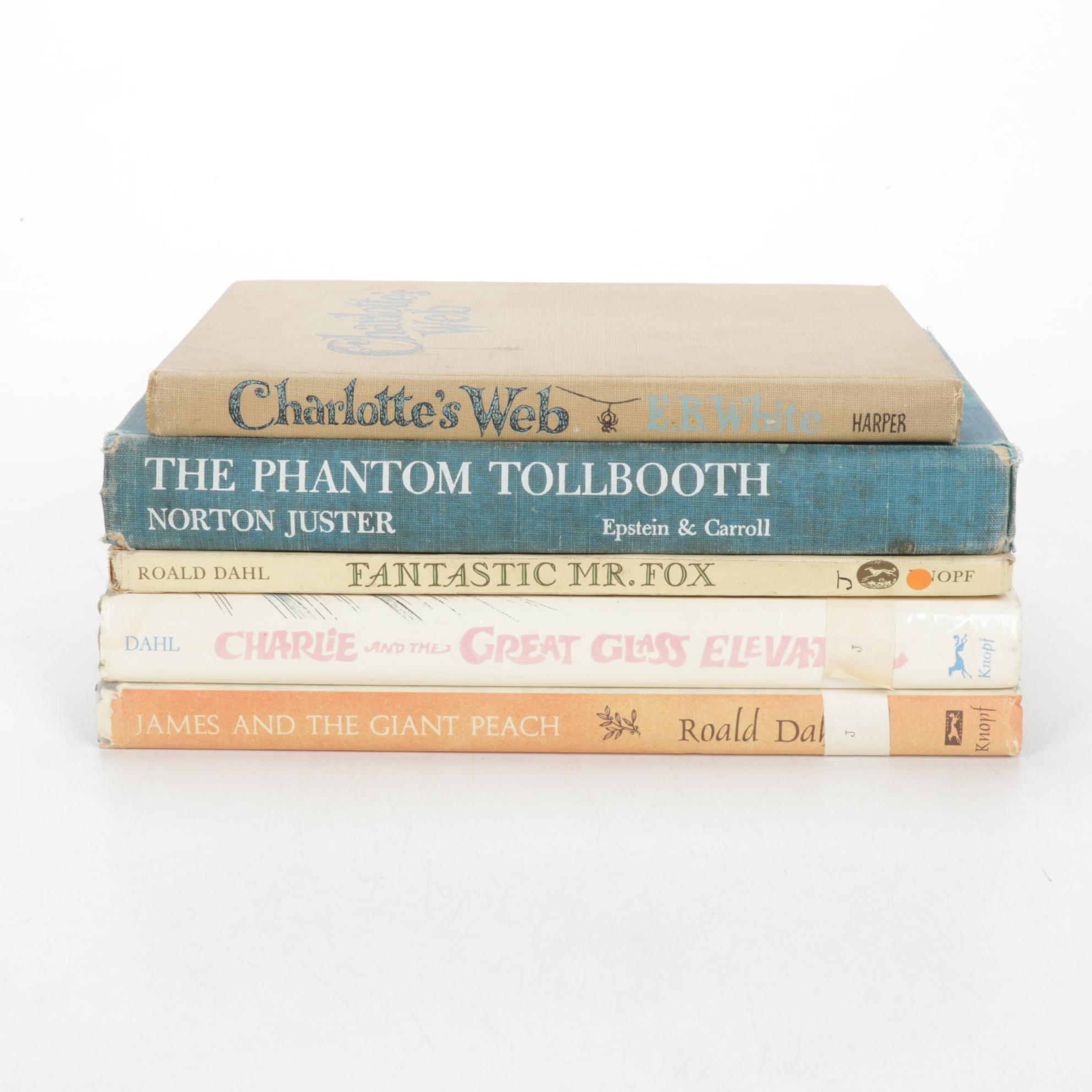 First Edition "The Phantom Tollbooth" by Norton Juster and More Children's Books