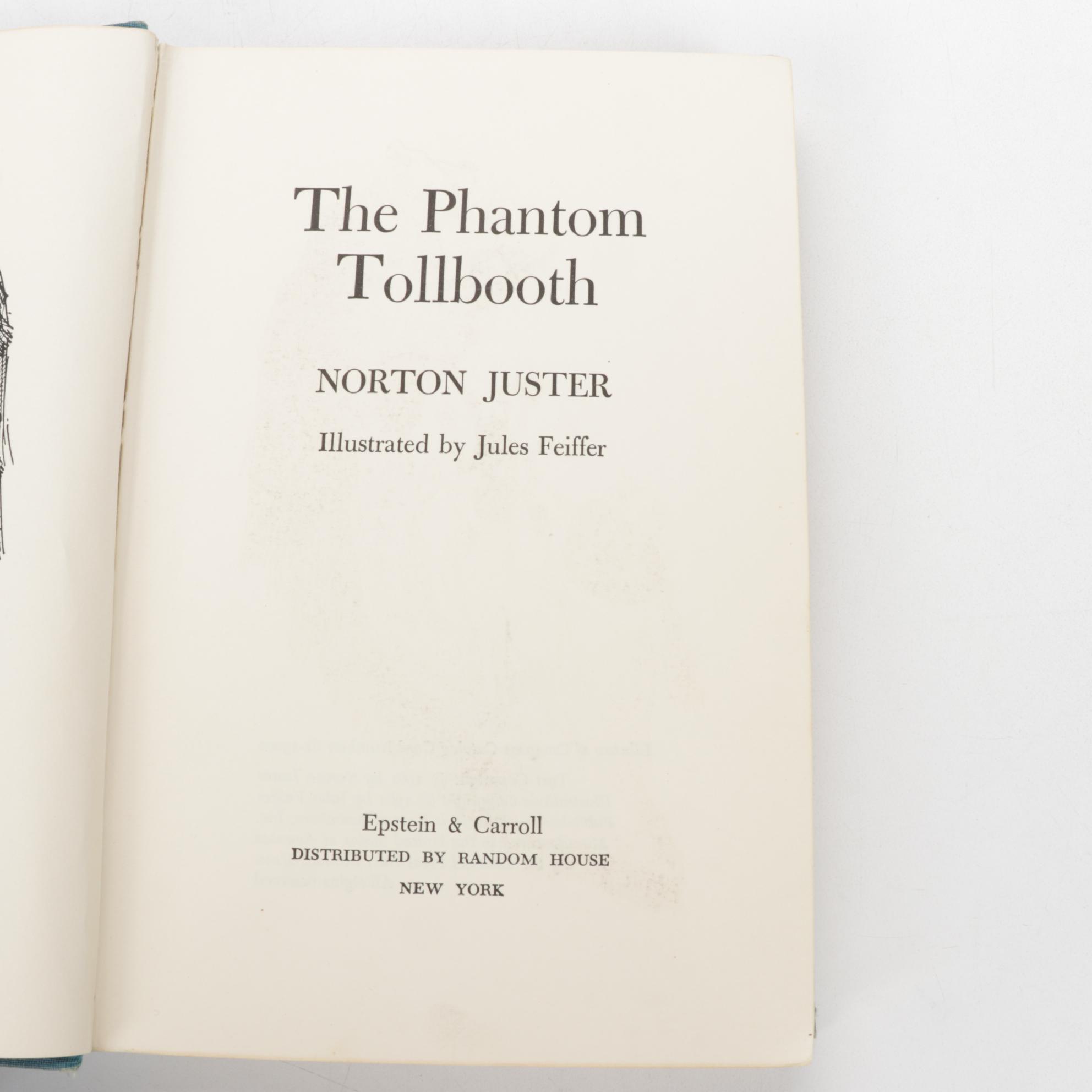First Edition "The Phantom Tollbooth" by Norton Juster and More Children's Books